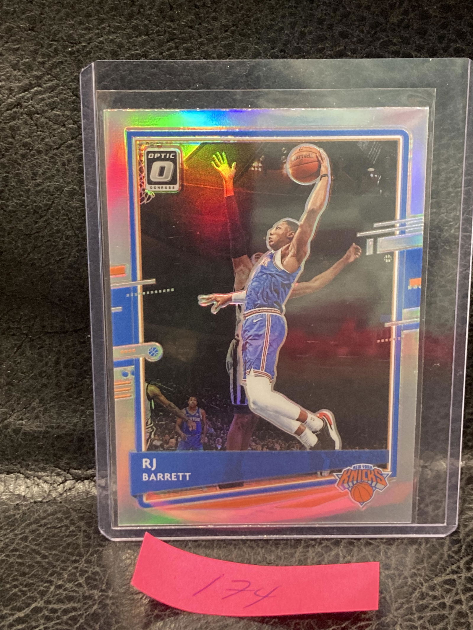 Rj Barrett 2020-21 Optic Basketball Silver Holo Prizm Silver New York Knicks #62 (1 of 2)