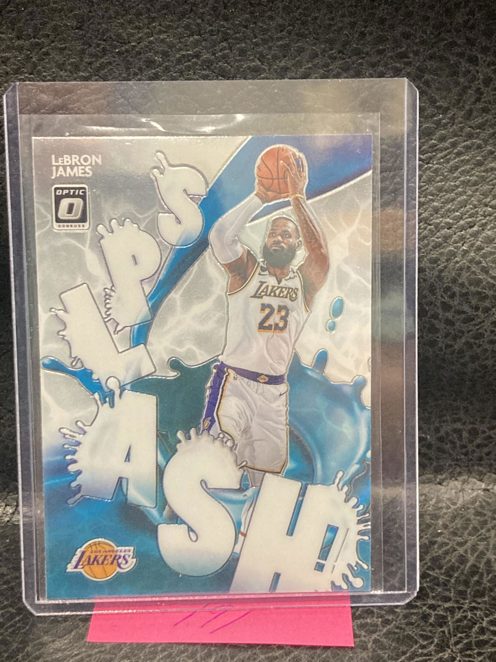 Lebron James 2020-21 Panini Optic Splash Insert Los Angeles Lakers (1 of 2)
