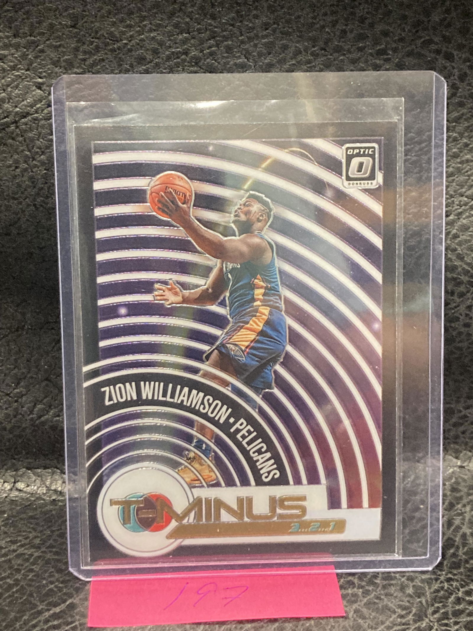 Zion Williamson 2020-21 Donruss Optic T-Minus #8 Nba New Orleans Pelicans (1 of 2)