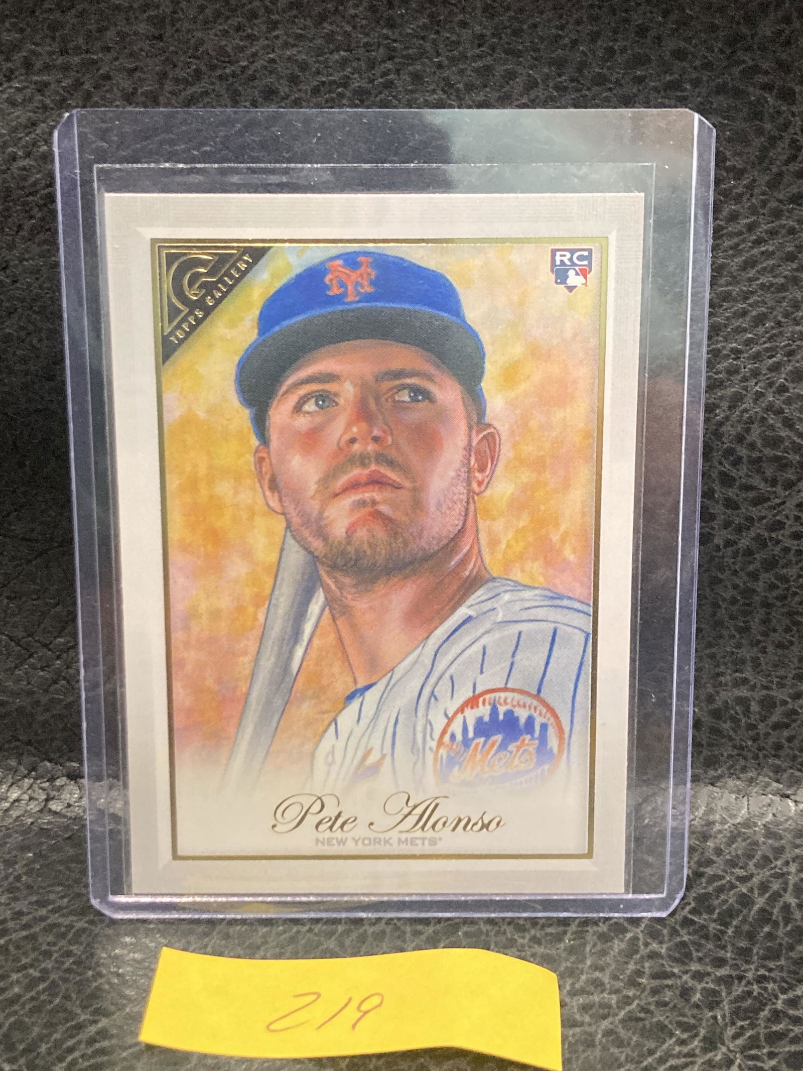 Pete Alonso 2019 Topps Gallery Rc New York Mets Rookie #24 (1 of 2)