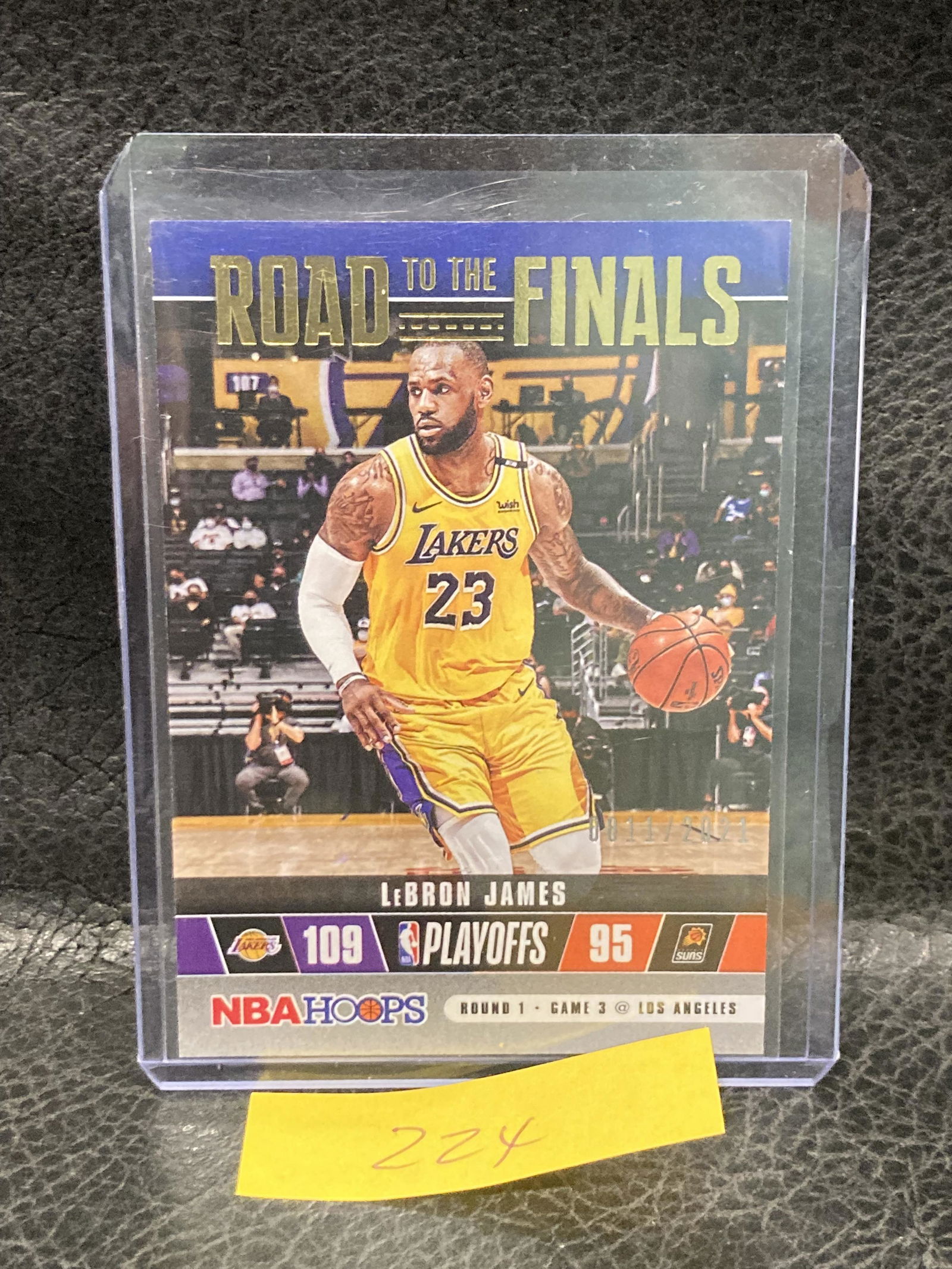 Lebron James 2021-22 Panini Nba Hoops Road To The Finals #18 (1 of 2)