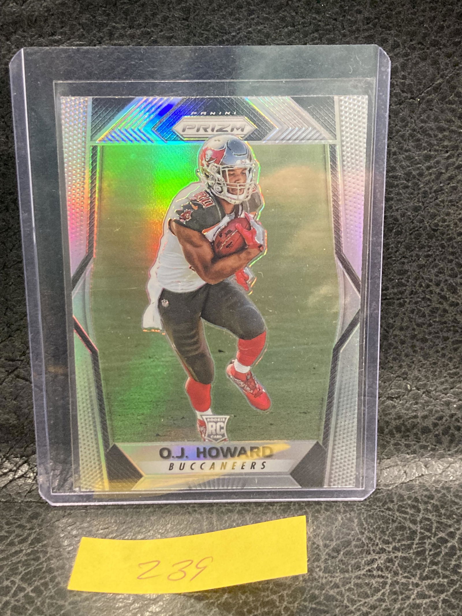 Oj Howard 2017 Prizm Silver Holo Refractor Rc Rookie #289 Buccaneers (1 of 2)