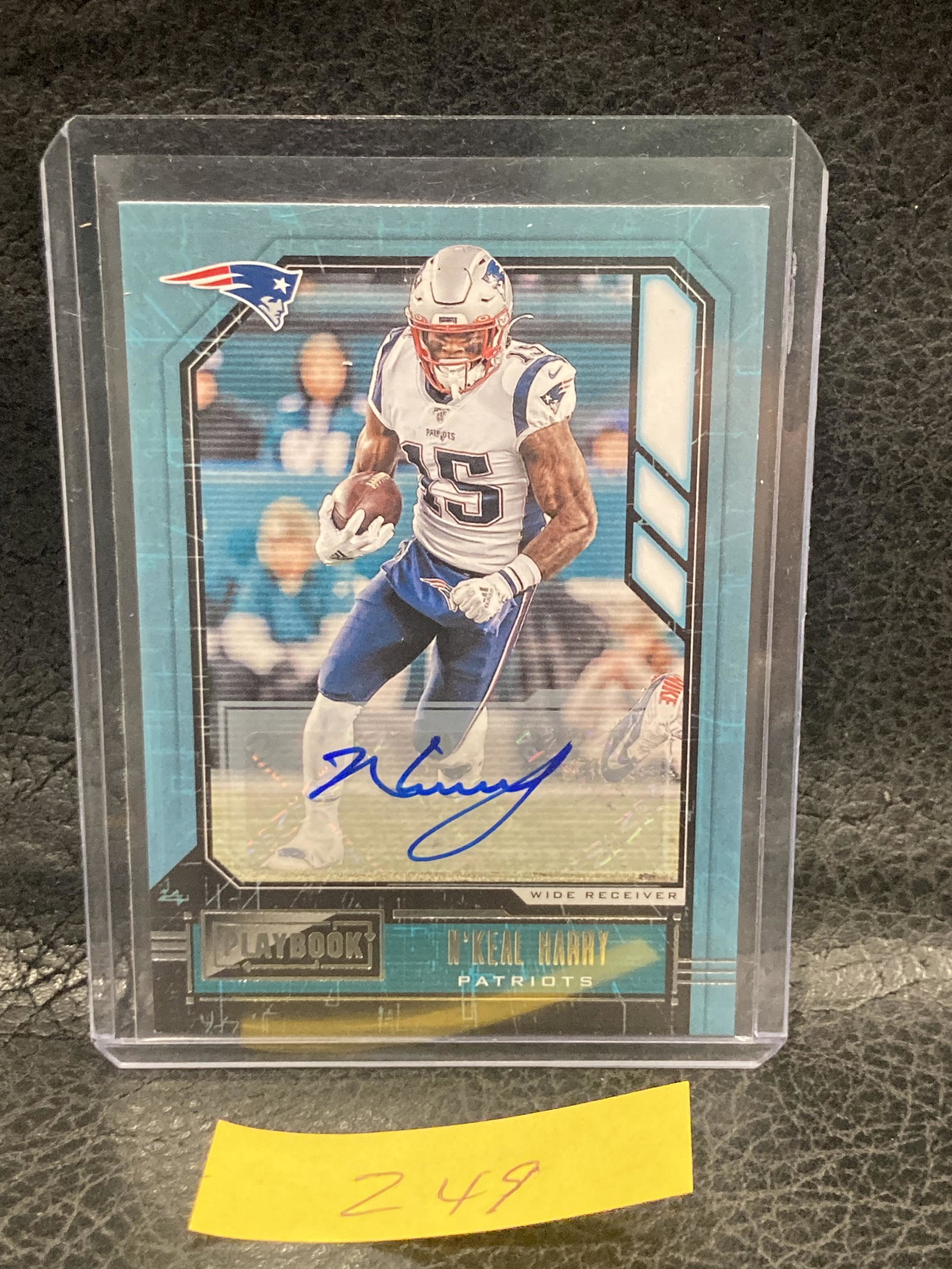 Nkeal Harry 2020 Panini Playbook Signatures #41 Auto: Nkeal Harry 2020 Panini Playbook Signatures #41 Auto