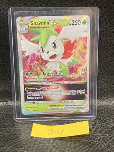 Shaymin Vstar 014/172 Brilliant Stars Ultra Rare Holo Pokemon Card: Shaymin Vstar 014/172 Brilliant Stars Ultra Rare Holo Pokemon Card