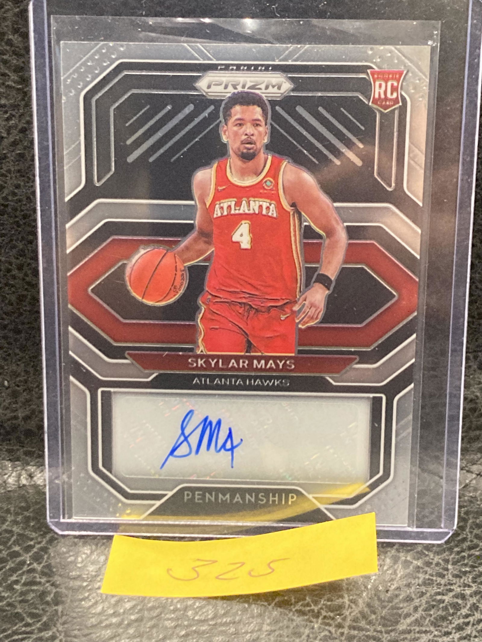 Skylar Mays2020-21 Panini Prizm Rookie Penmanship #18 Auto (1 of 2)