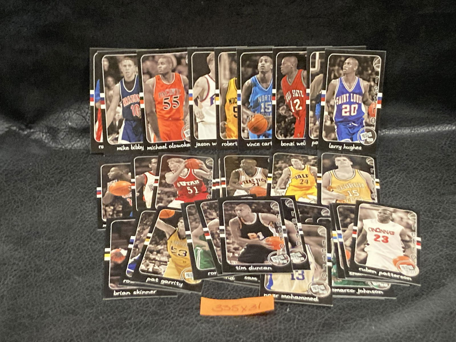 Tim Duncan Rookie 1997-98 1998 Press Pass Retro Mini Rt 30 San Antonio Spurs Hof Set Partail Lot Of (1 of 4)