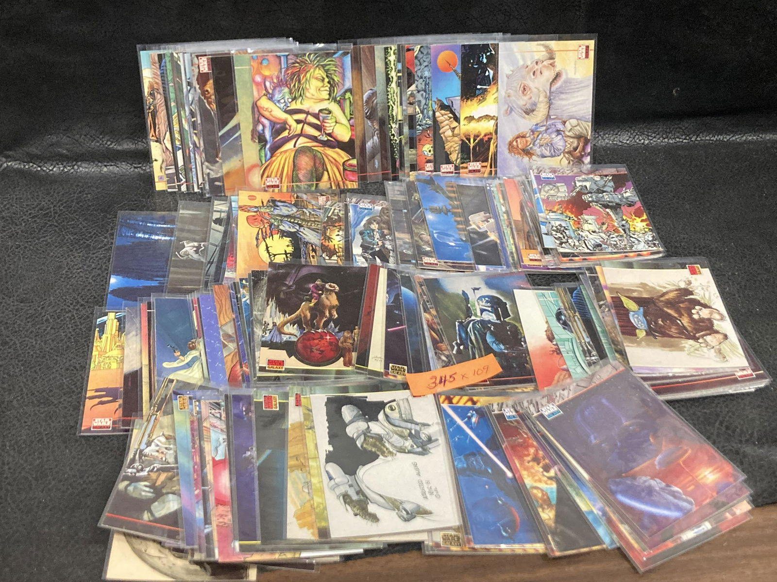 Lot Of 109 Cards Star Wars Galaxy 2 Topps 1994 Trading Card (1 of 3)