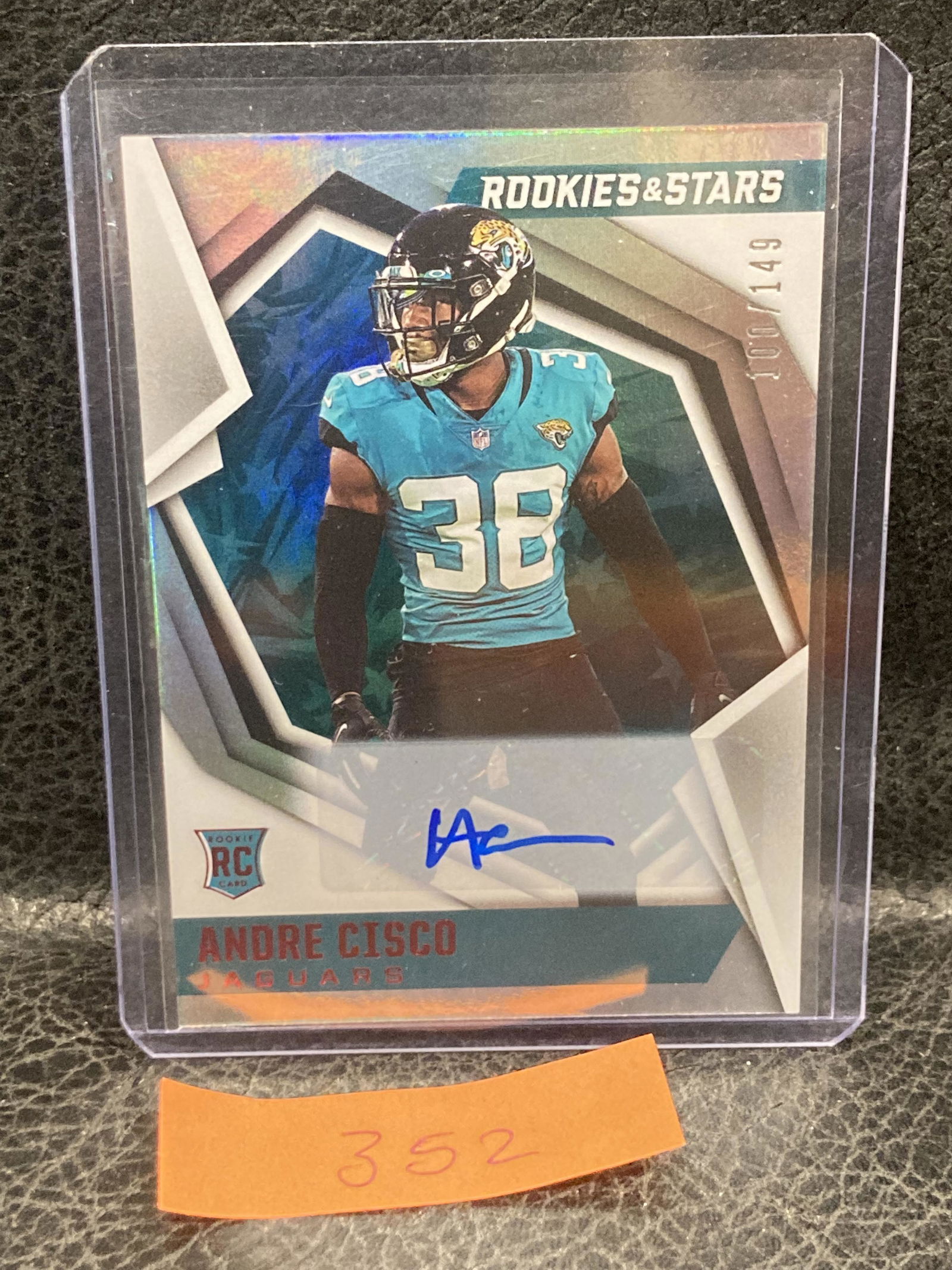 Andre Cisco2021 Panini Rookies & Stars Rookie Auto /149 #164 Jags (1 of 2)