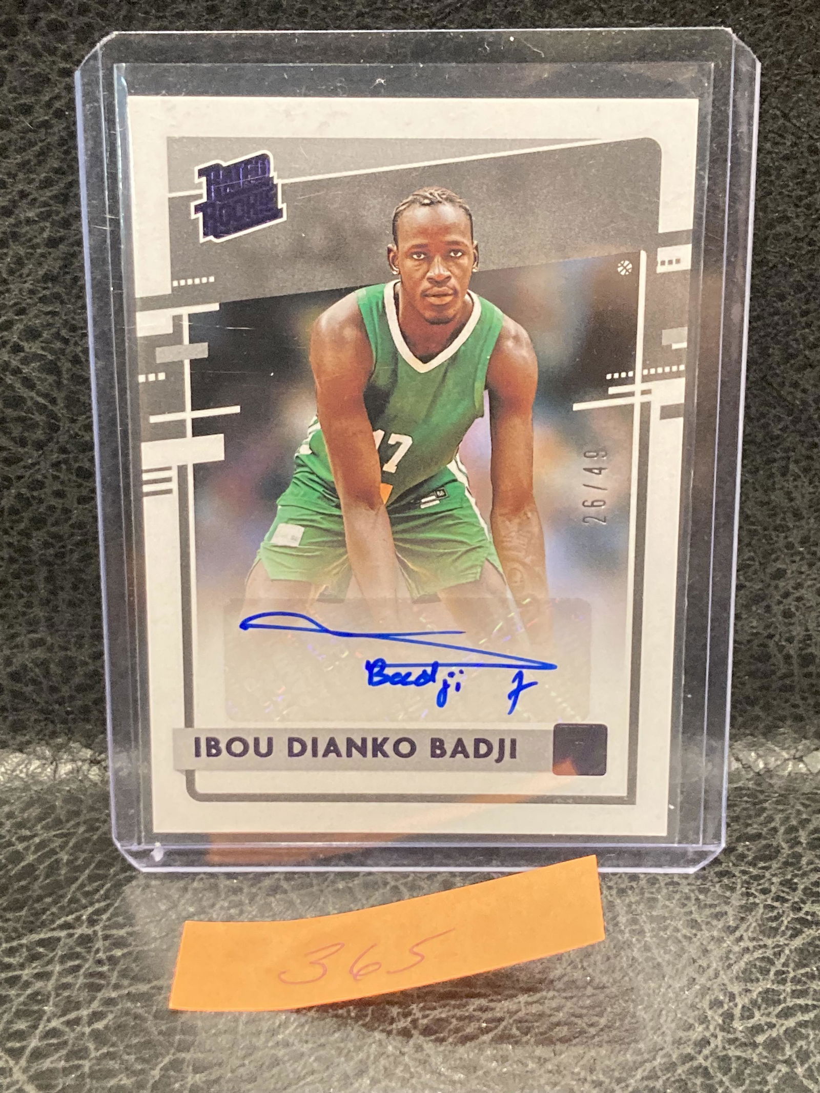 Ibou Dianko Badji2021-22 Chronicles Draft Rated Rookie Auto Purple #/49 Sp (1 of 2)