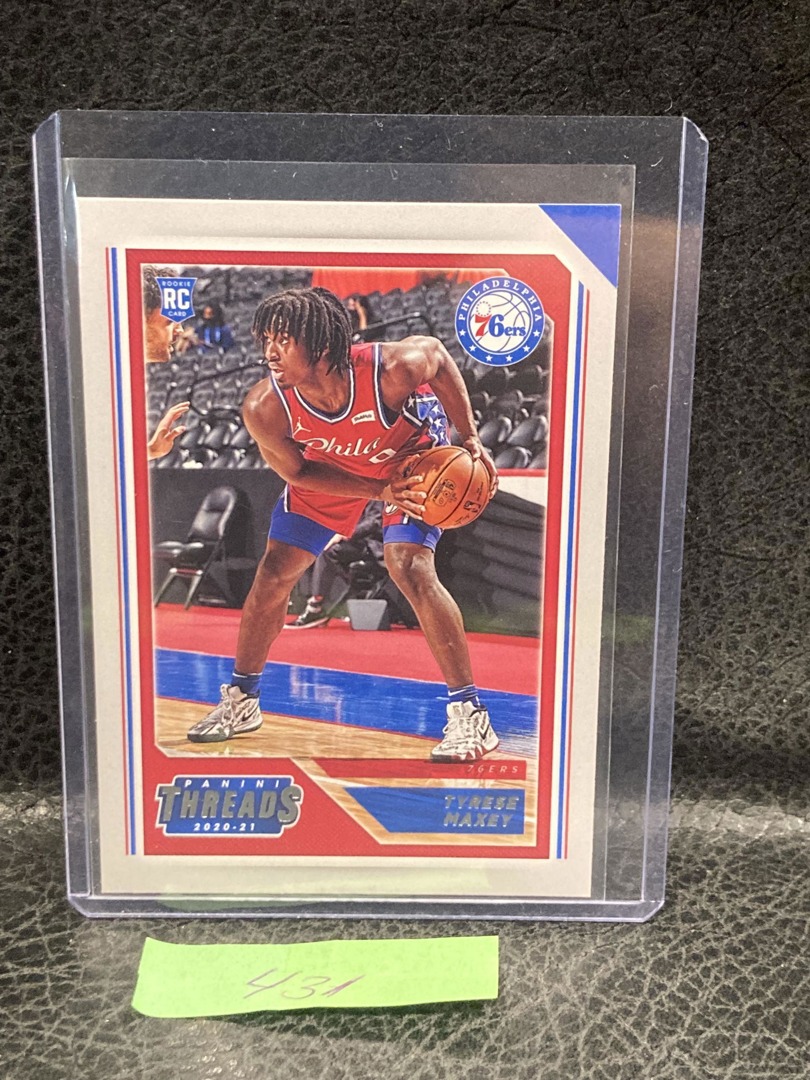Tyrese Maxey 2020-21 Panini Chronicles Threads Rc #76 (1 of 2)