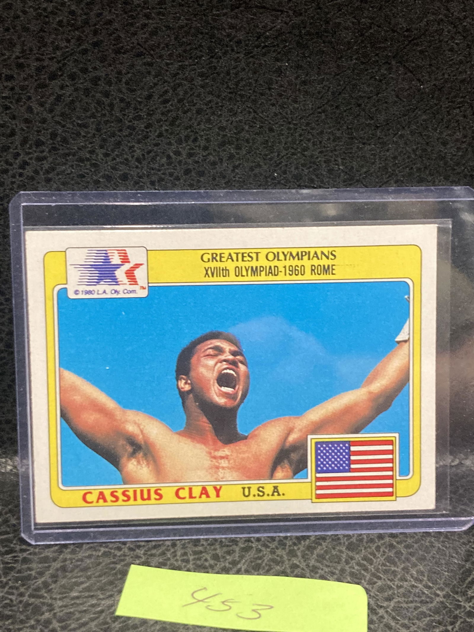 1983   Muhammad Ali Cassius Clay Topps Greatest Olympians  #92 (1 of 2)