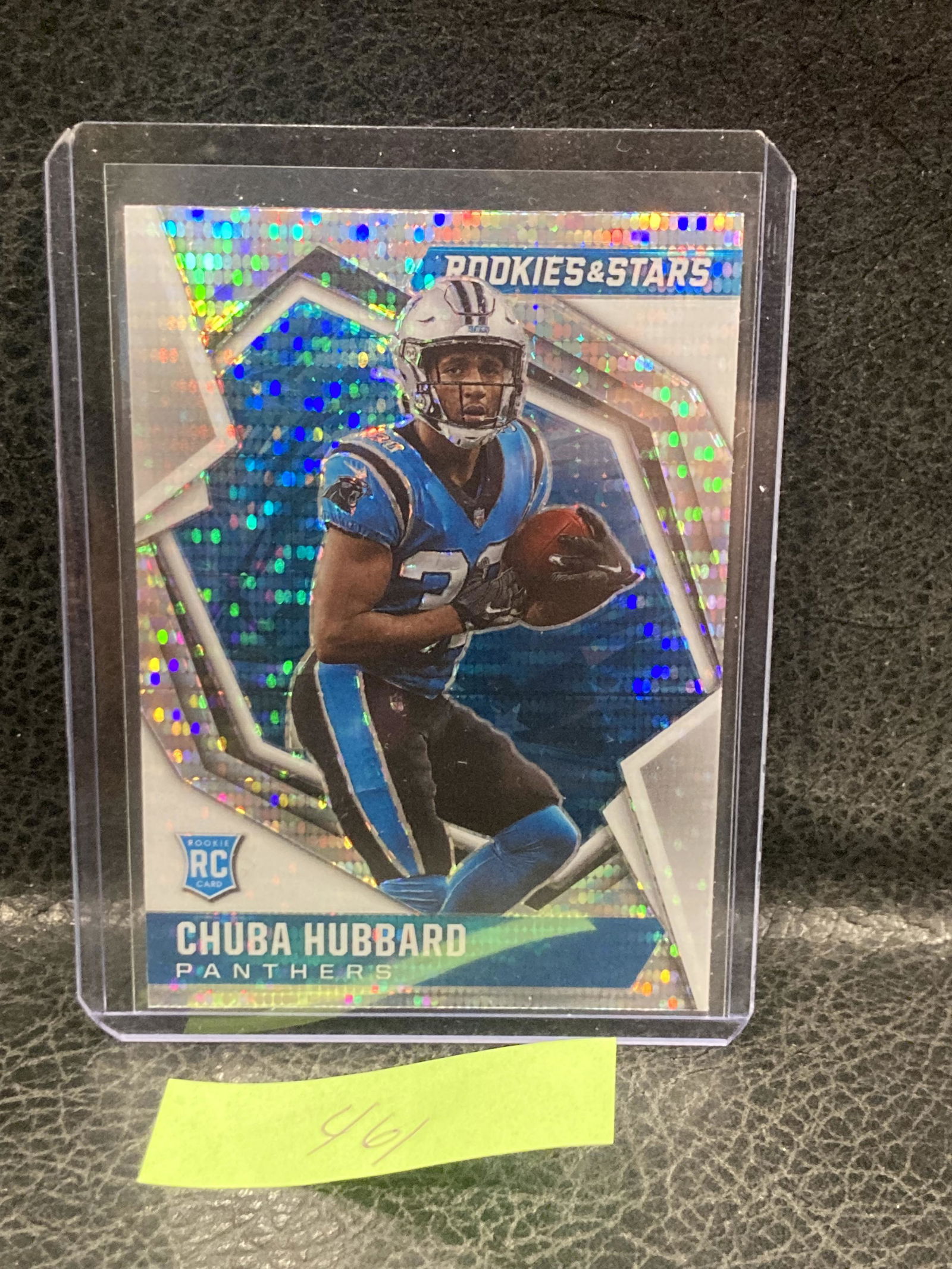 Chuba Hubbard 2021 Panini Rookies & Stars #125 Panthers Rc Silver Pulsar Prizm (1 of 2)