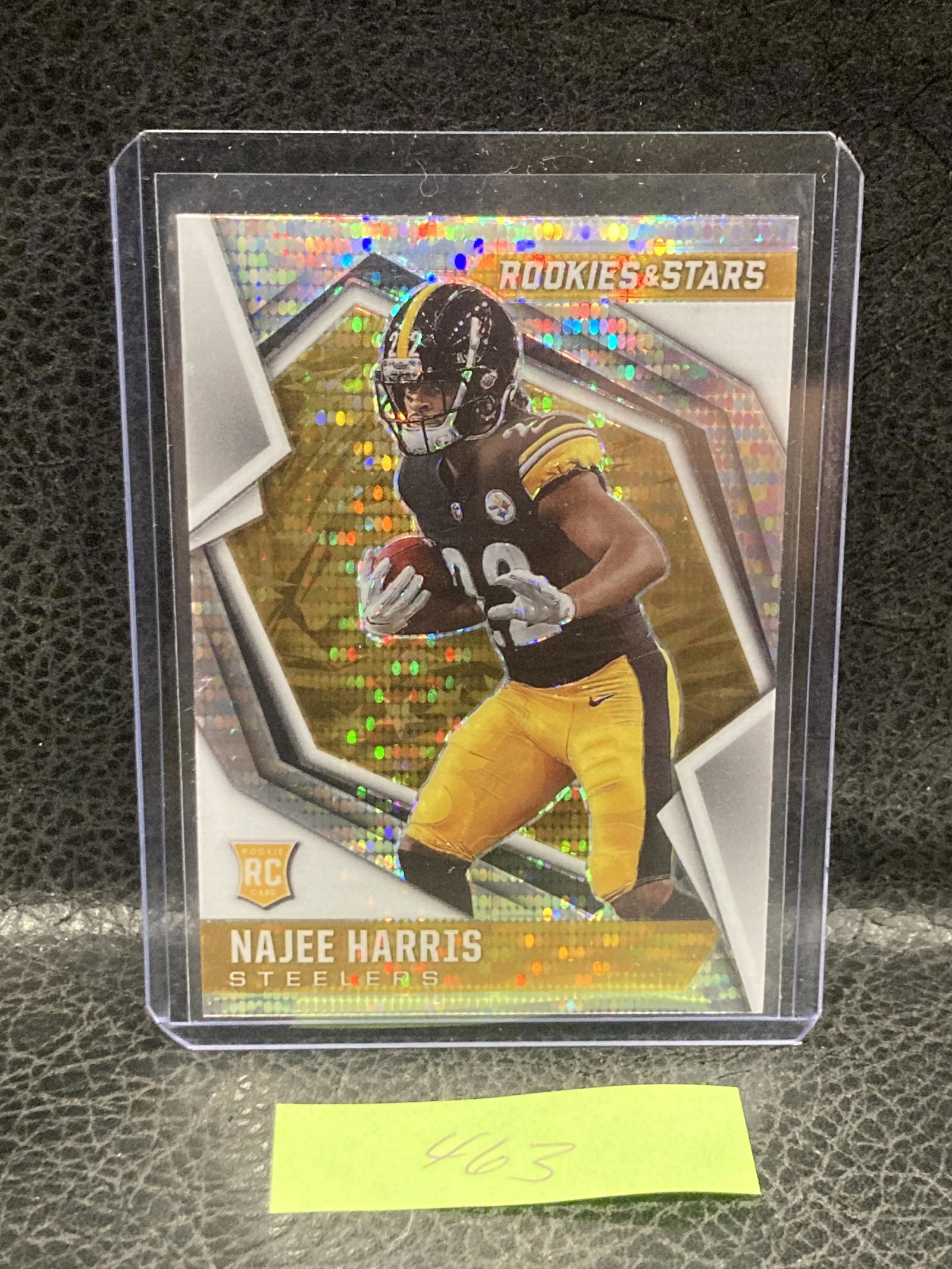 Najee Harris 2021 Panini Rookies & Stars Steelers #113 Rc Silver Pulsar Prizm (1 of 2)