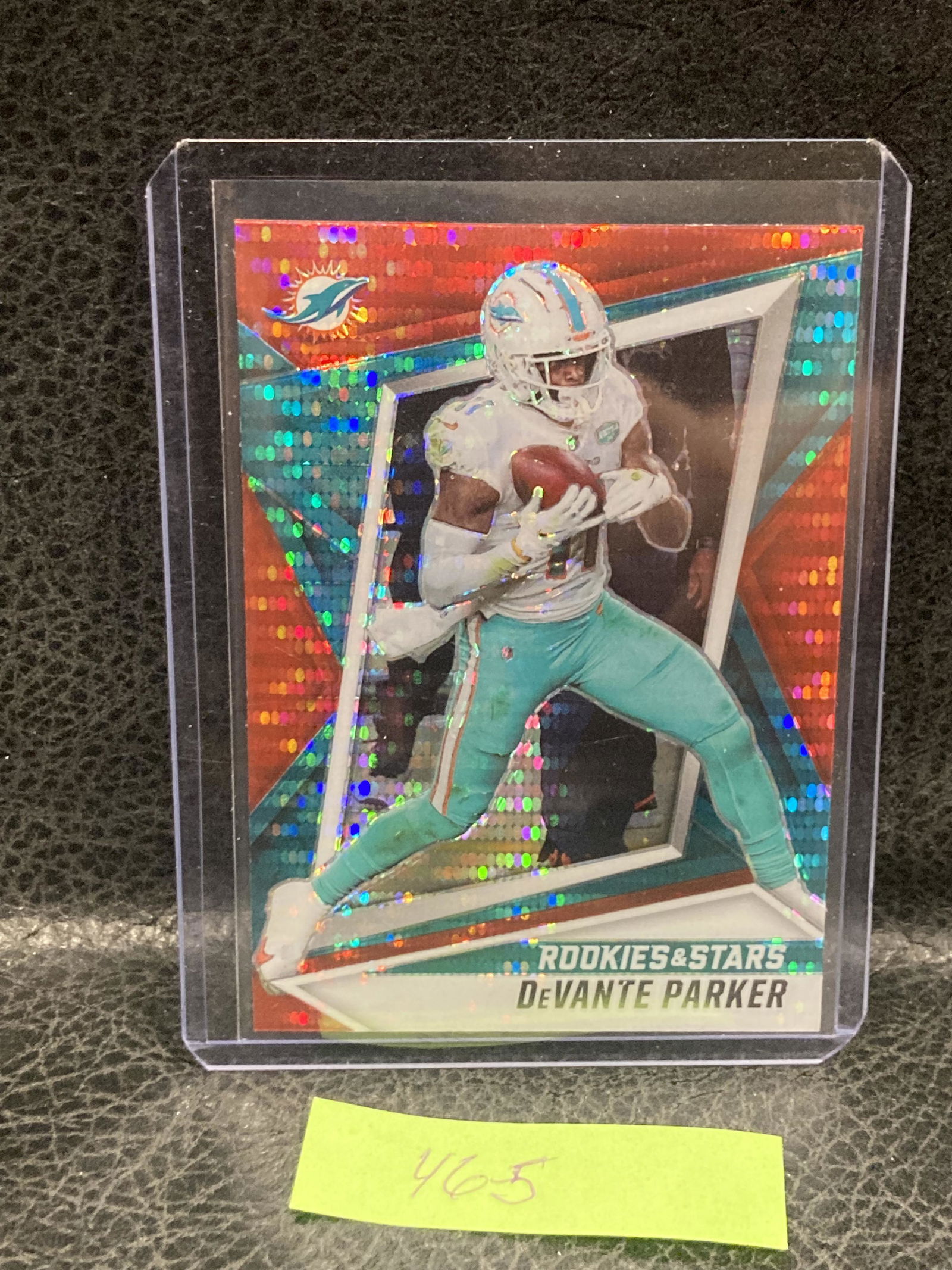 Devante Parker 2021 Rookies And Stars Football Red Pulsar Prizm Miami Dolphins (1 of 2)