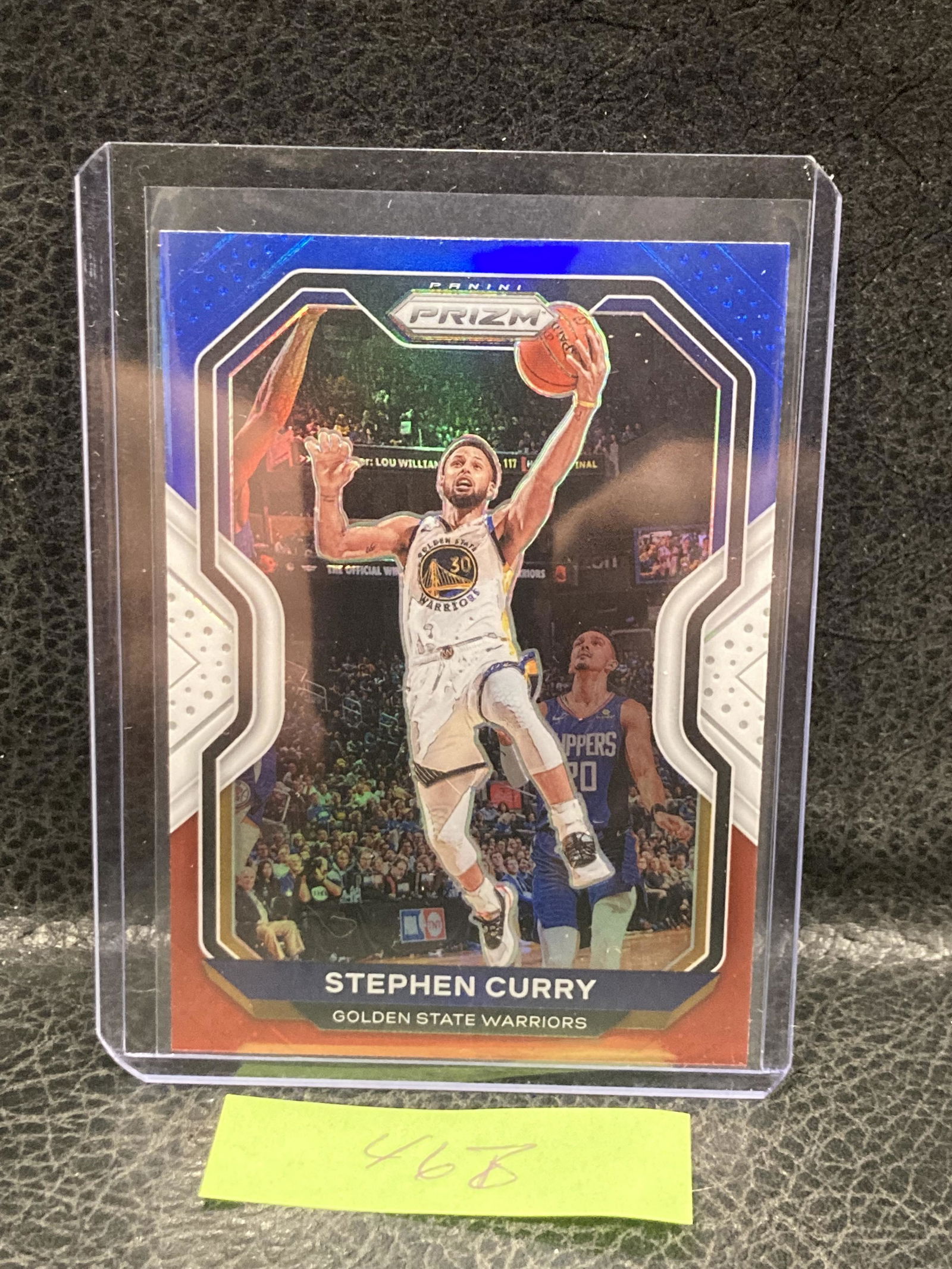 Stephen Curry 2020-21 Panini Prizm Red White Blue Prizm #159 Warrior (1 of 2)