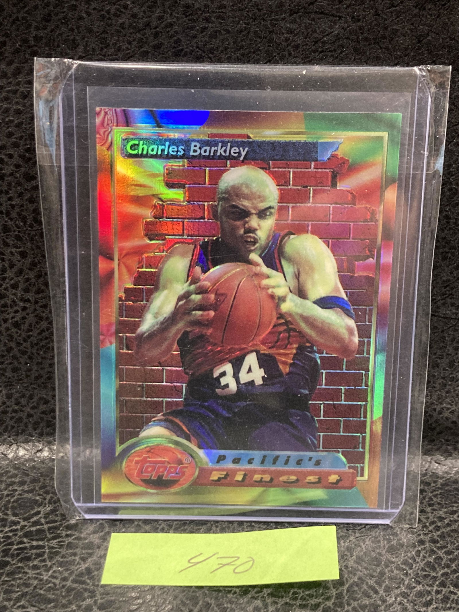 Charles Barkley 1993 Finest #125 Refractor Phoenix Suns Hof (1 of 2)