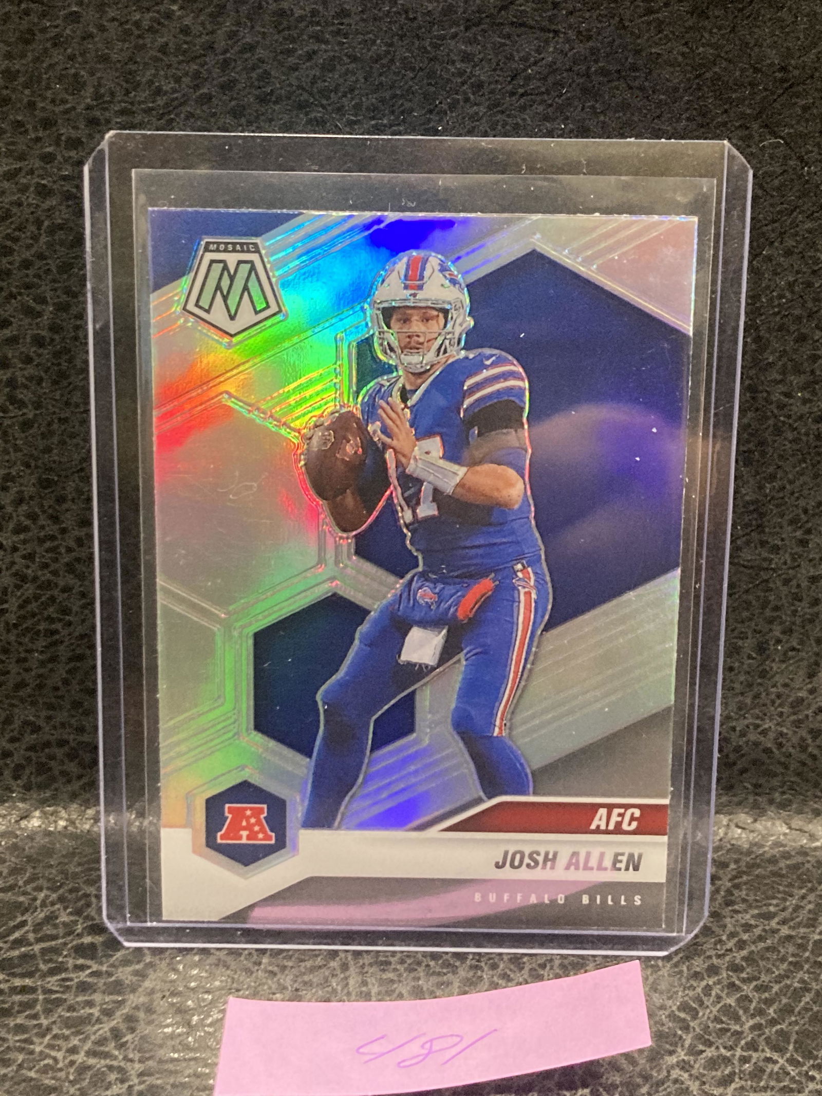 Josh Allen 2021 Mosaic Nfl Silver Prizm Afc #227 Bills (1 of 2)
