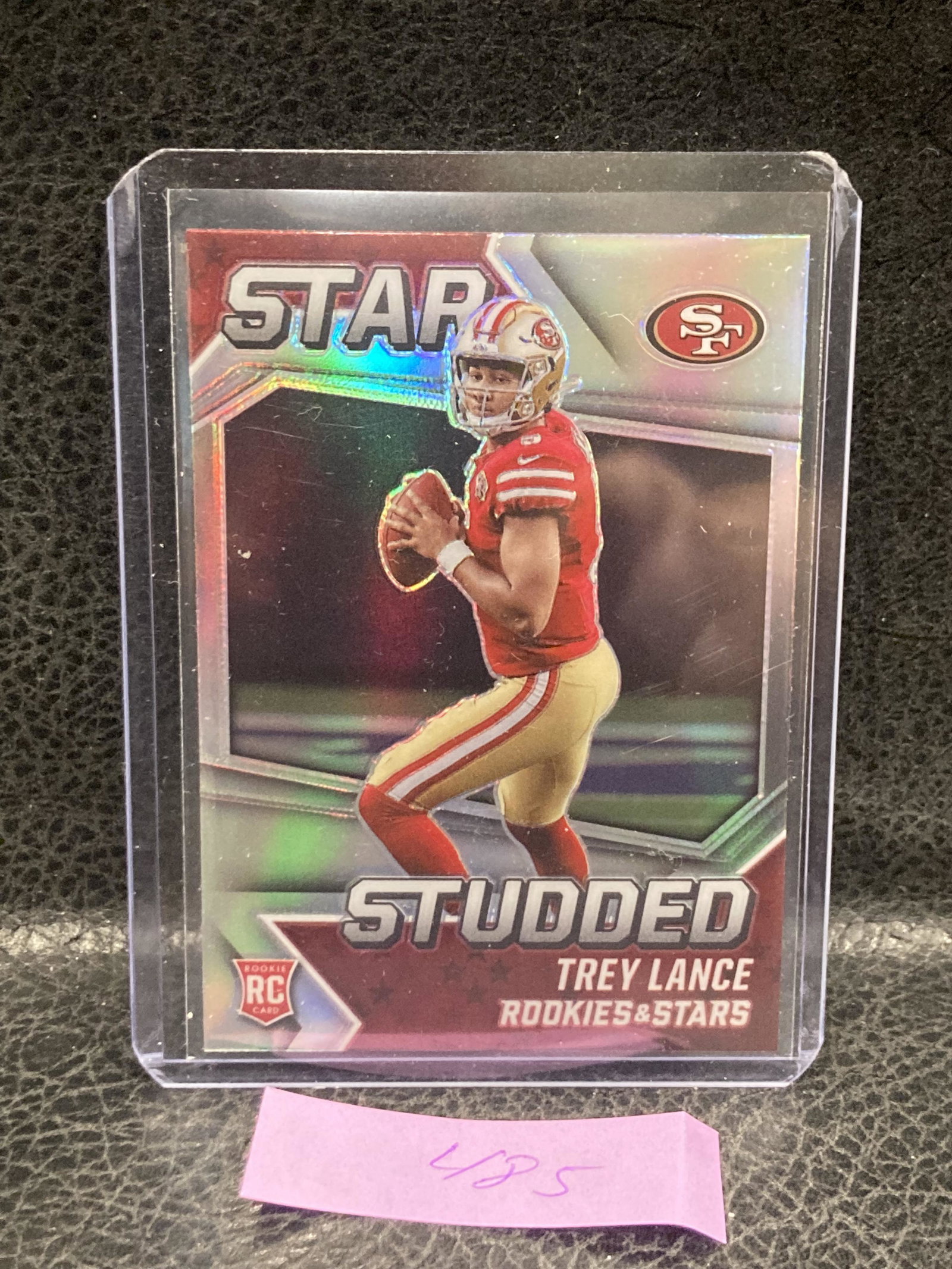 Trey Lance 2021 Rookies & Stars Star Studded Silver Prizm Rookie: Trey Lance 2021 Rookies & Stars Star Studded Silver Prizm Rookie