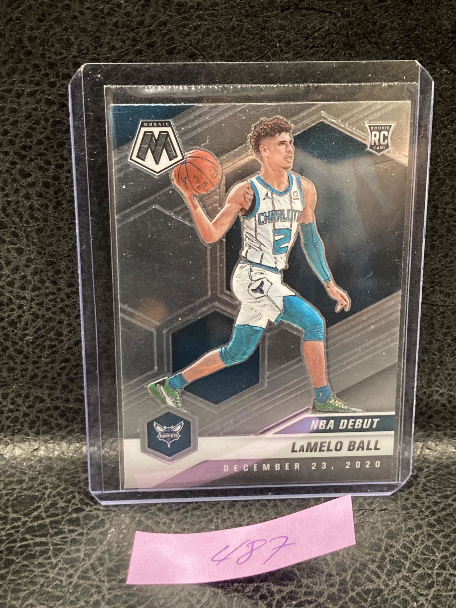 Lamelo Ball 2020-21 Panini Mosaic Nba Debut Base Rc Charlotte Hornets (1 of 2)