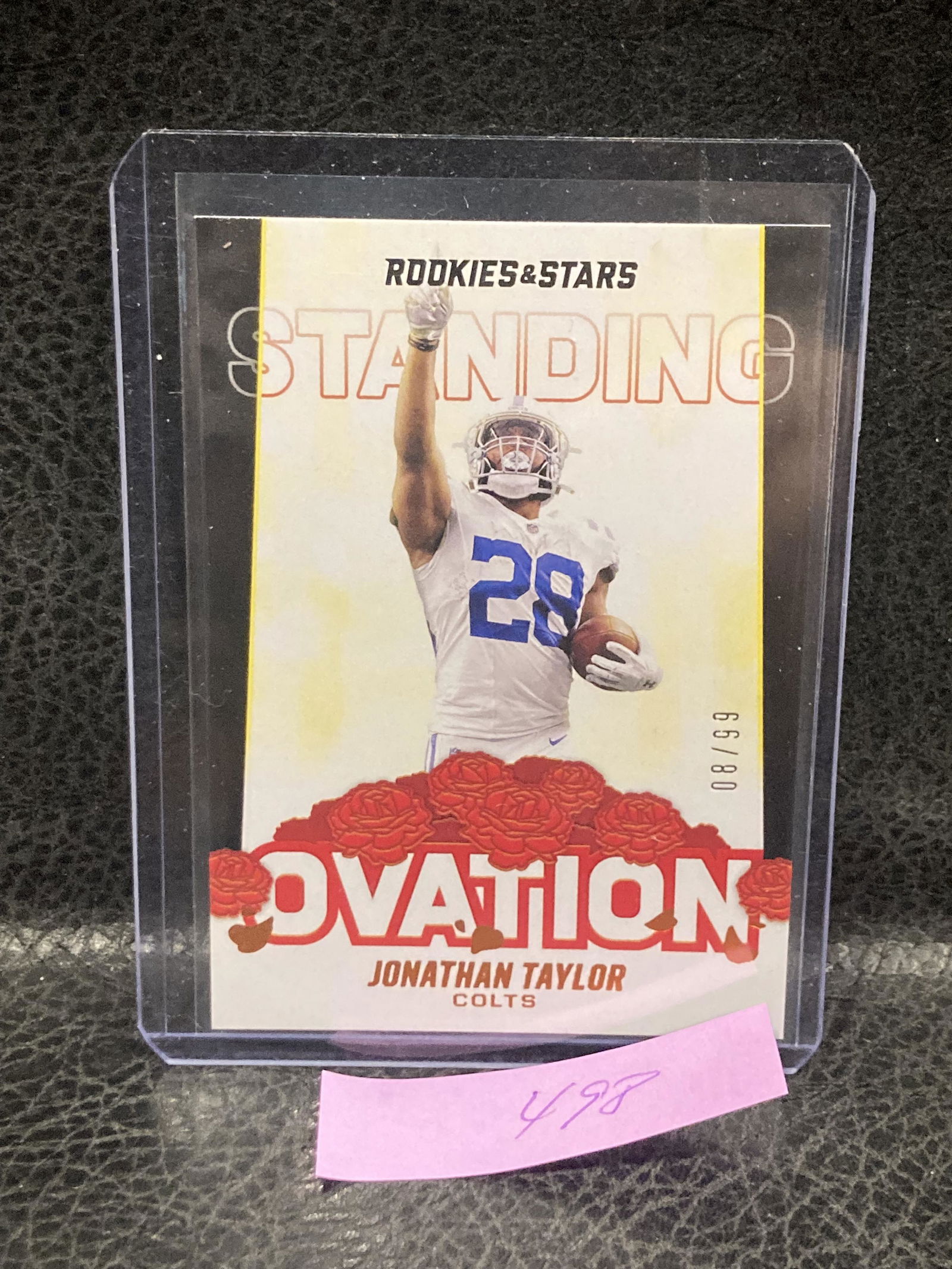 Jonathan Taylor 2021 Panini Rookies & Stars Standing Ovation /99 Colts Sp (1 of 2)