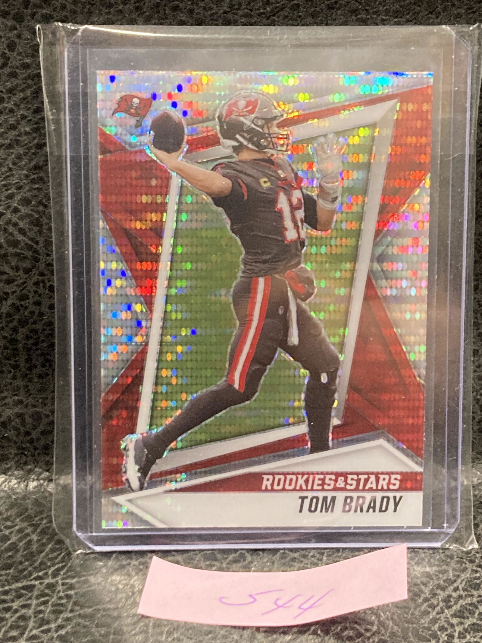 Tom Brady 2021 Panini Rookies & Stars Silver Pulsar Prizm #11 Buccaneers (1 of 2)