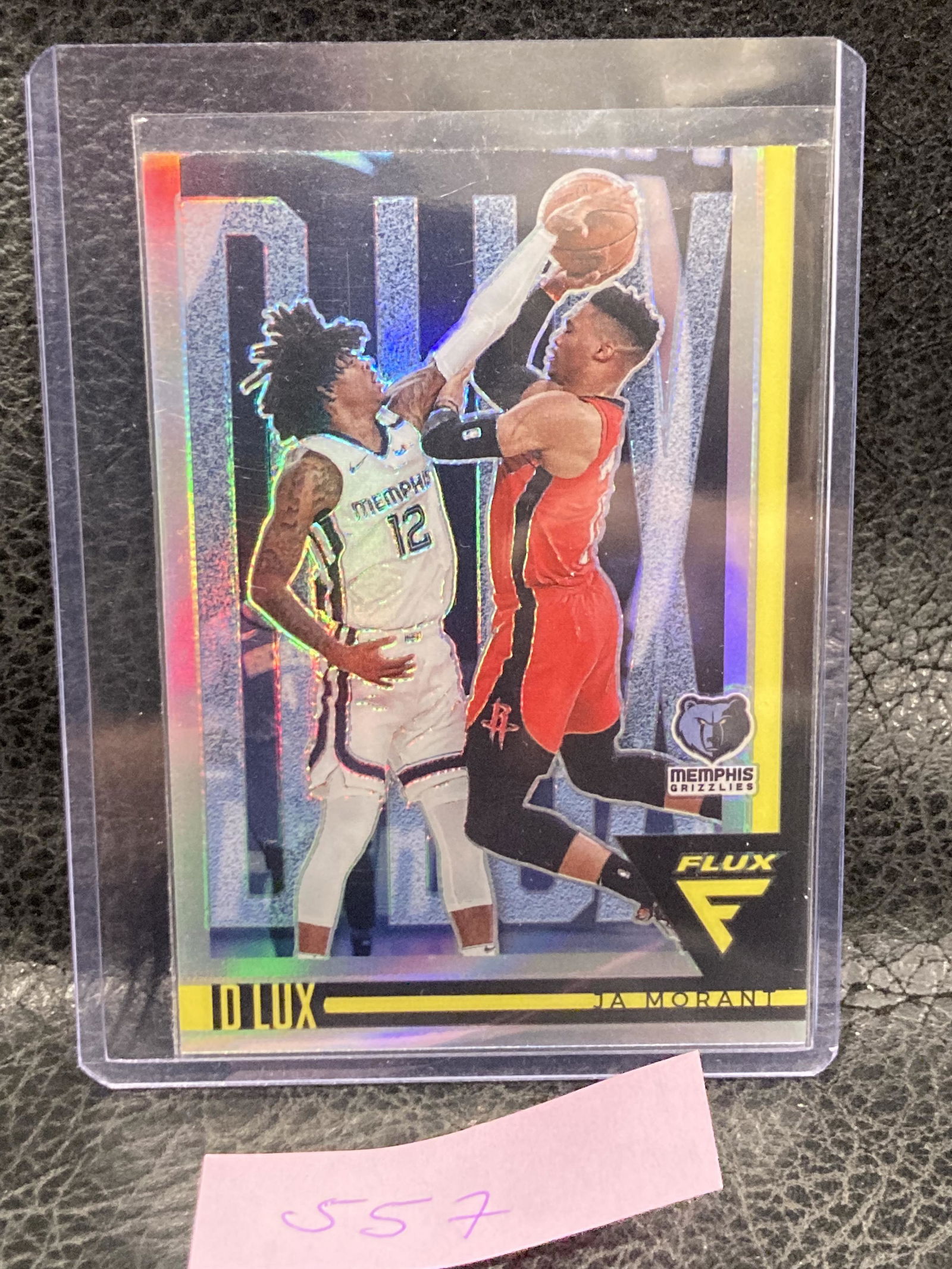 Ja Morant 2020-21 Flux Basketball #4 D Lux Silver Prizm Sp Mint (1 of 2)