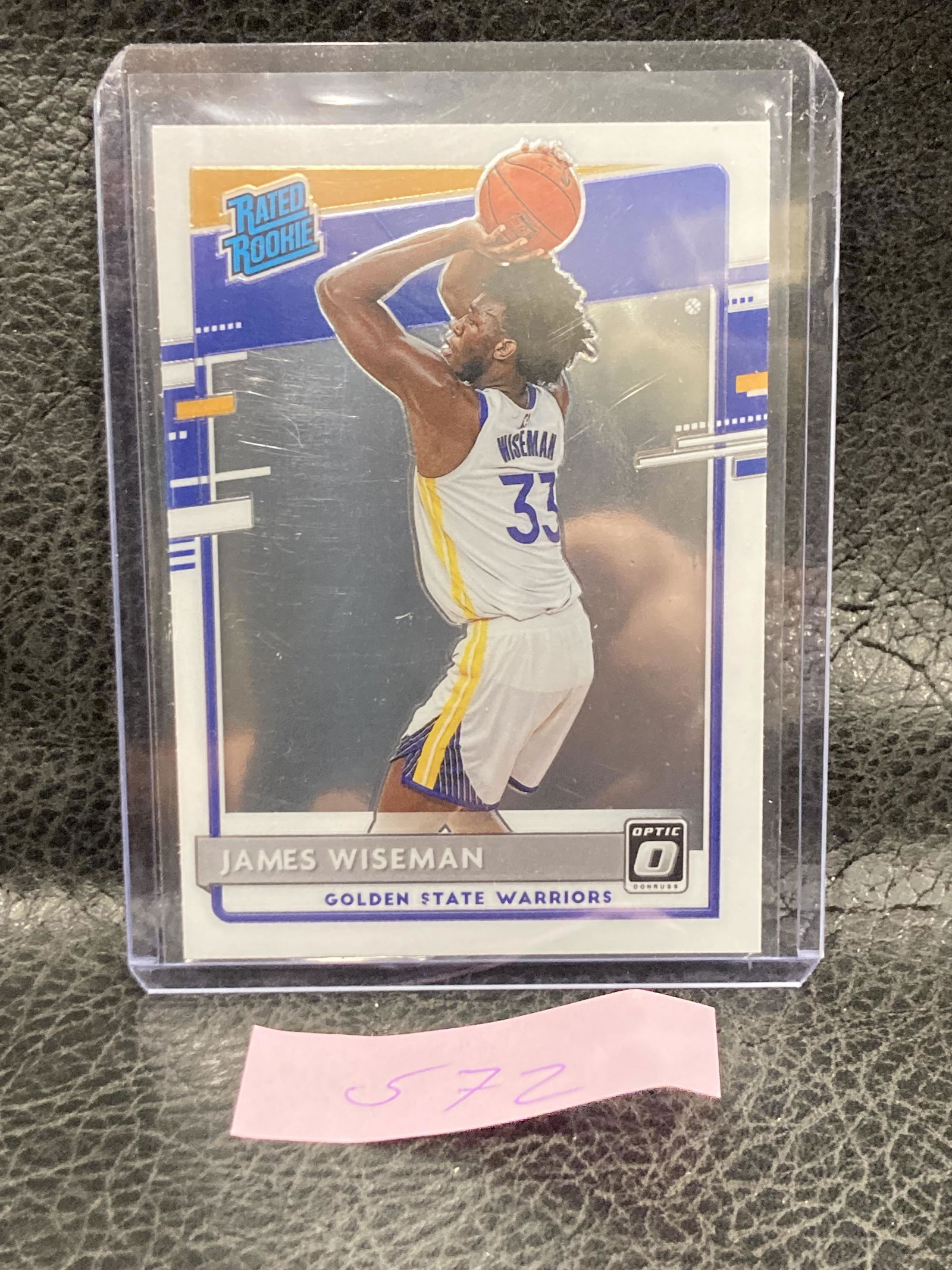 Wiseman 2020-21 Donruss Optic James Rated Rookie Warriors Rc (1 of 2)
