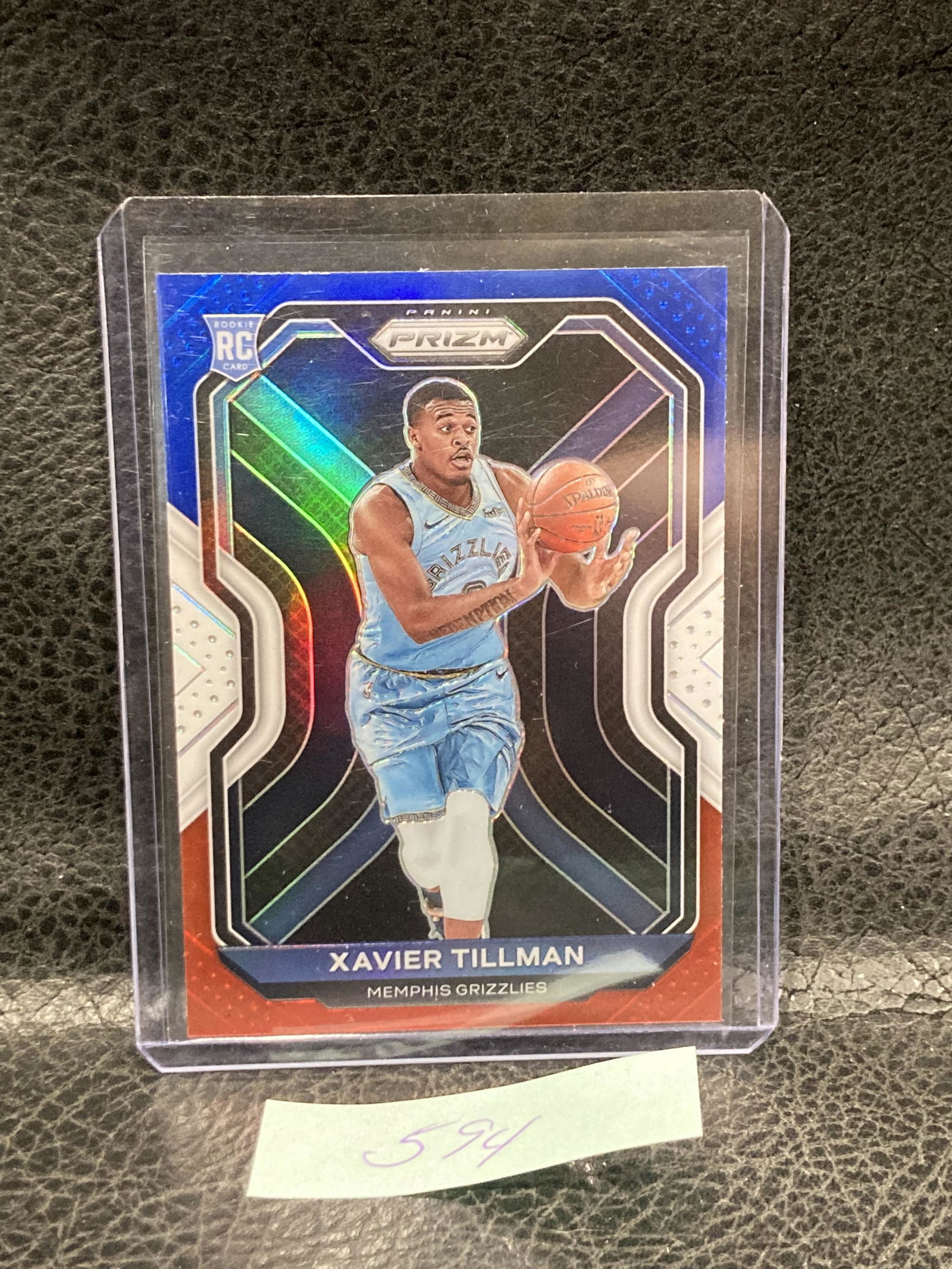 Xavier Tillman 2020-21 Prizm Rc Rookie Card Red White & Blue #299 (1 of 2)