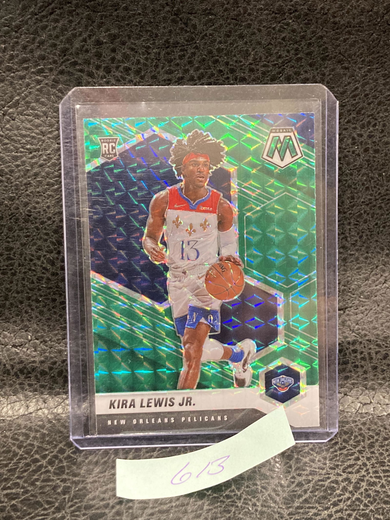 Kira Lewis Jr. 2020-21 Panini Mosaic Rc Green Mosaic Prizms #224 Sp (1 of 2)