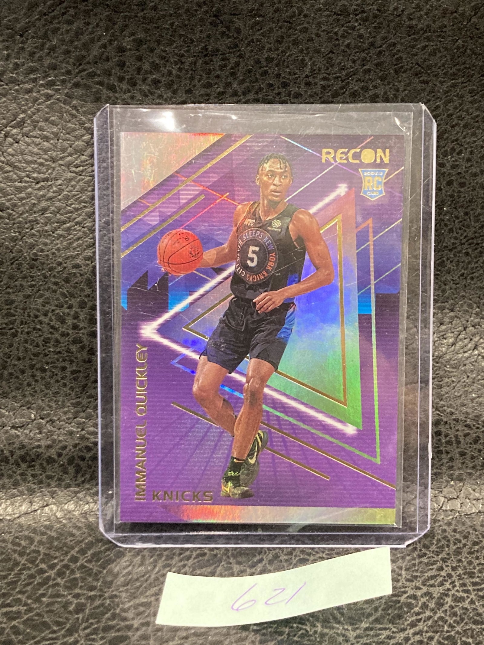Immanuel Quickley 2020-21 Recon Rookie Card Rc #38 Knicks (1 of 2)