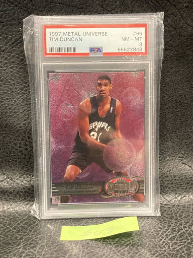 Tim Duncan Rookie Signed Game Used 1997-98 San Antonio Spurs Uniform Jersey JSA