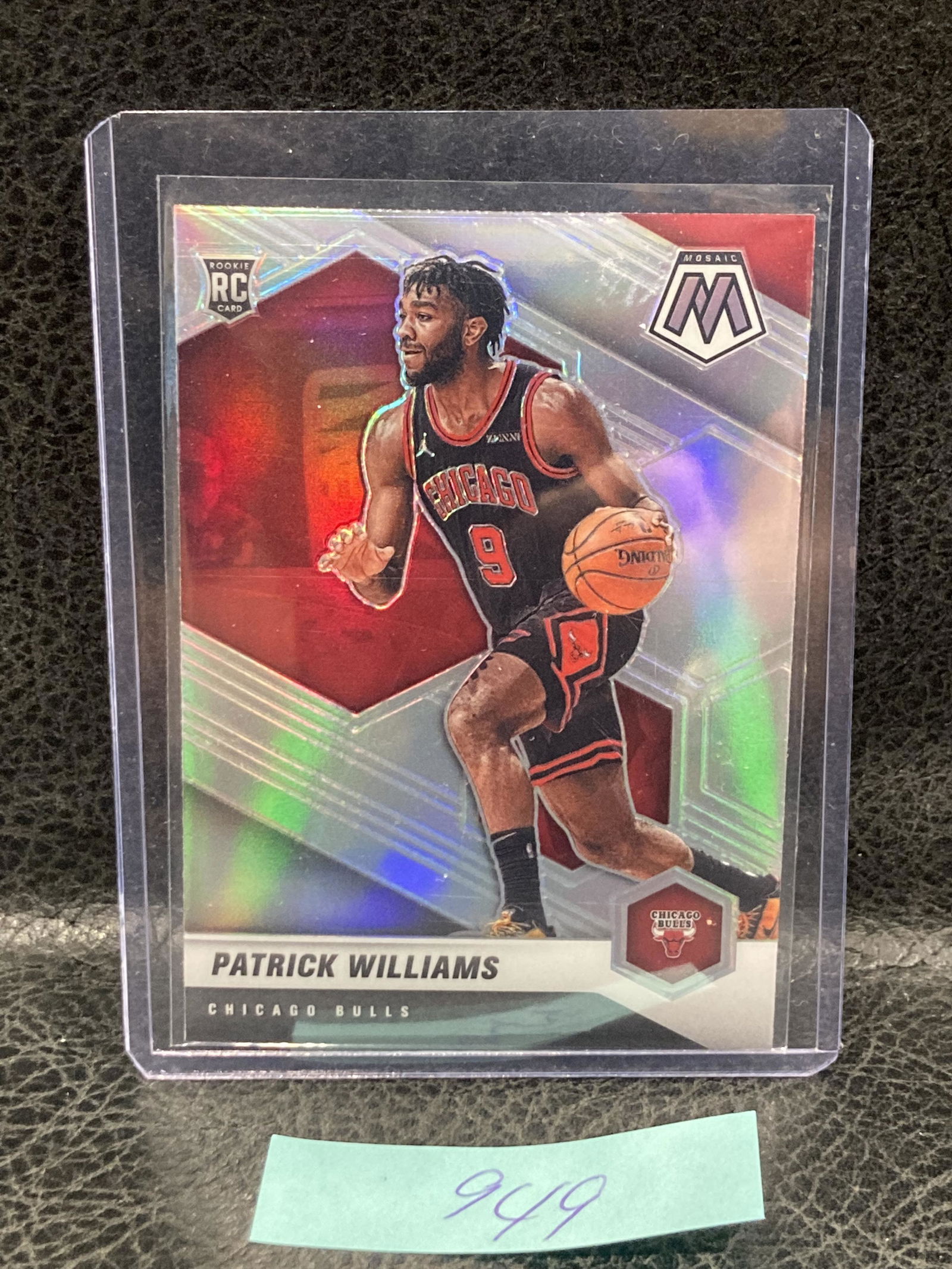 Patrick Williams 2020-21 Panini Mosaic Silver Prizm RC #206 BULLS (1 of 2)