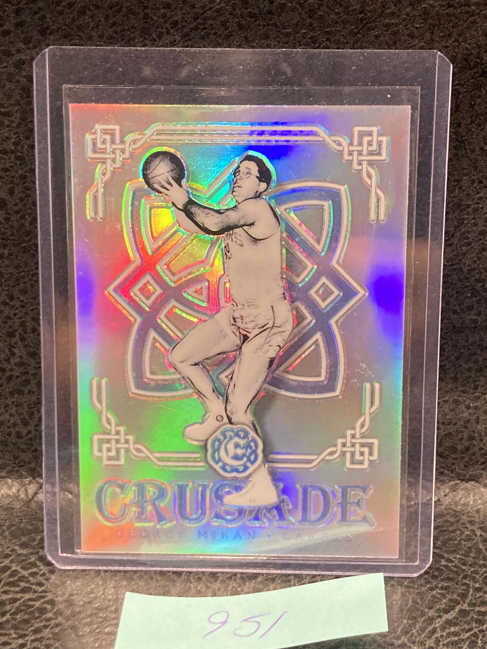 George Mikan 2016-17 Panini Excalibur Crusade Silver Prizm #83 (1 of 2)