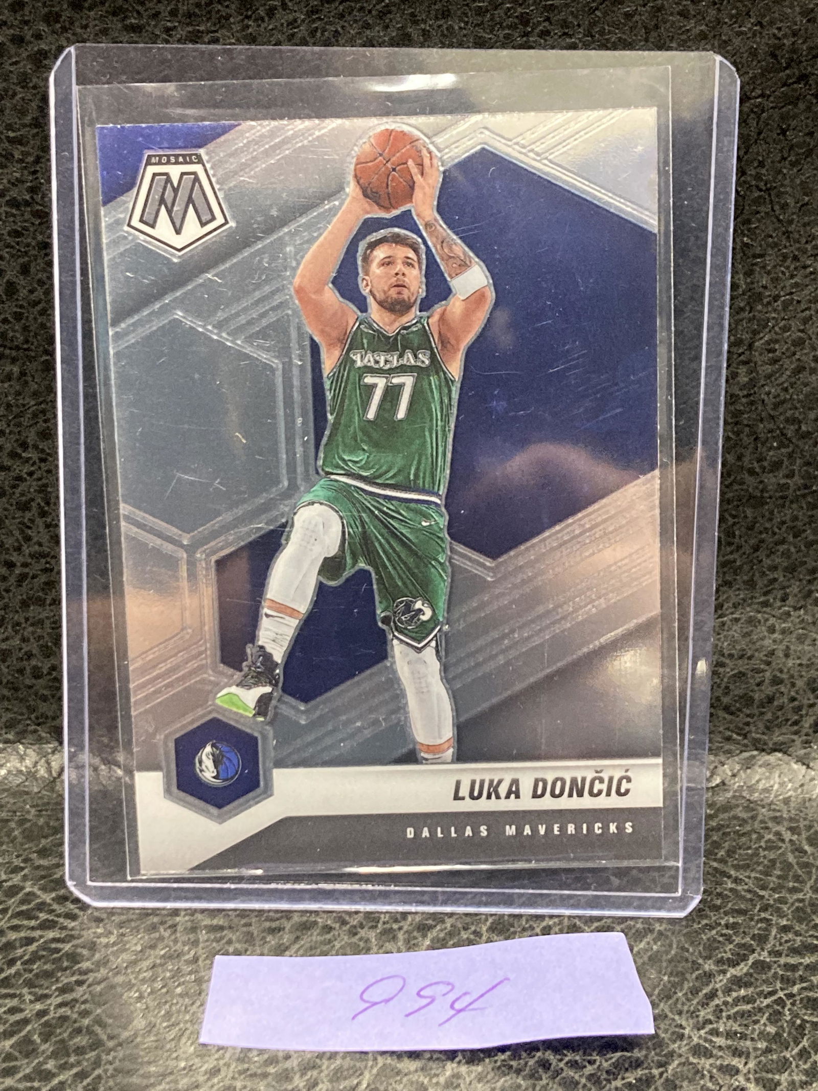 Luka Doncic 2020-21 Panini Mosaic Base #47 Mavericks (1 of 2)