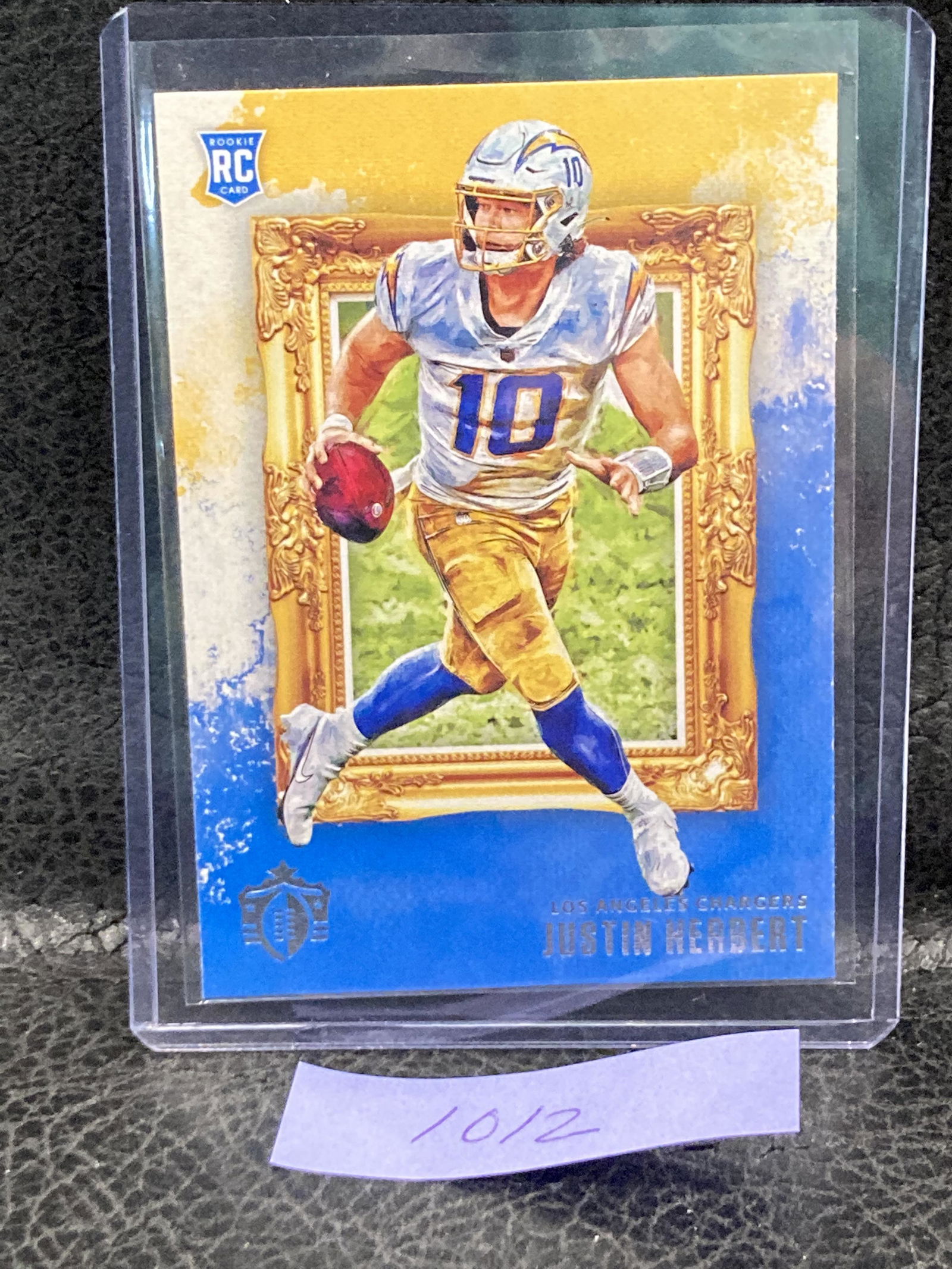 Justin Herbert  2020 Chronicles Gridiron Kings RC Chargers #GK-3 (1 of 2)