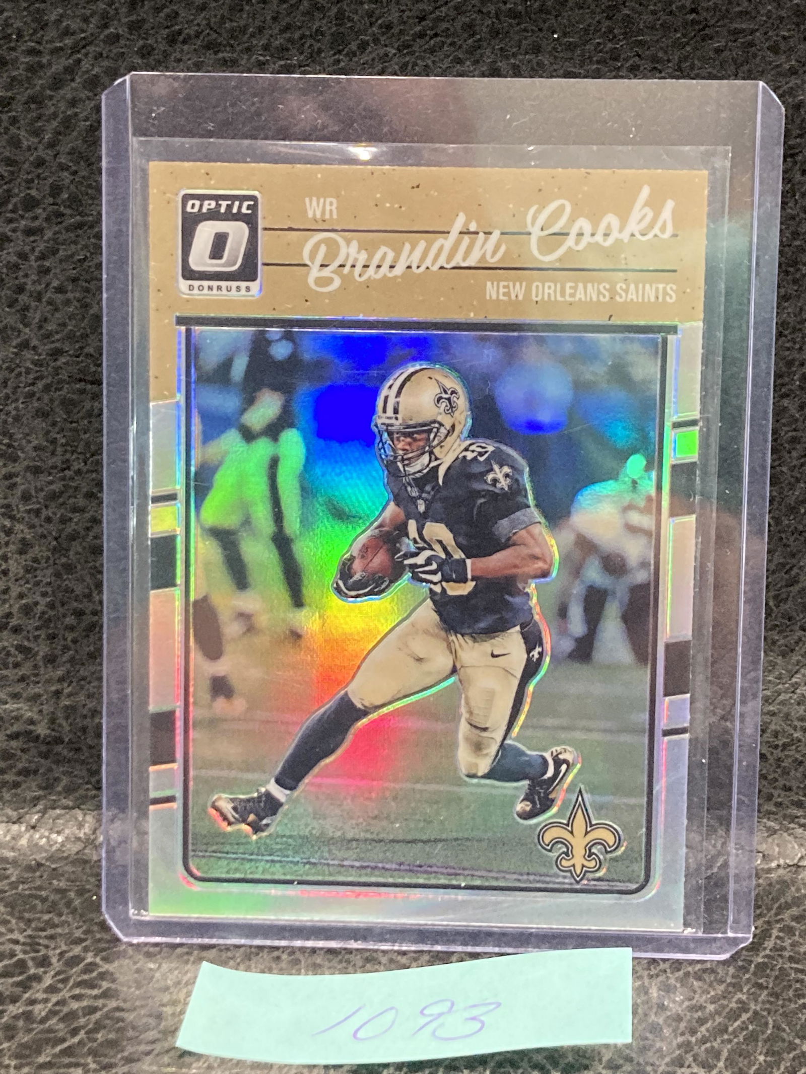 Brandin Cooks 2016 Donruss Optic Prizm Silver New Orleans Saints #67 (1 of 2)