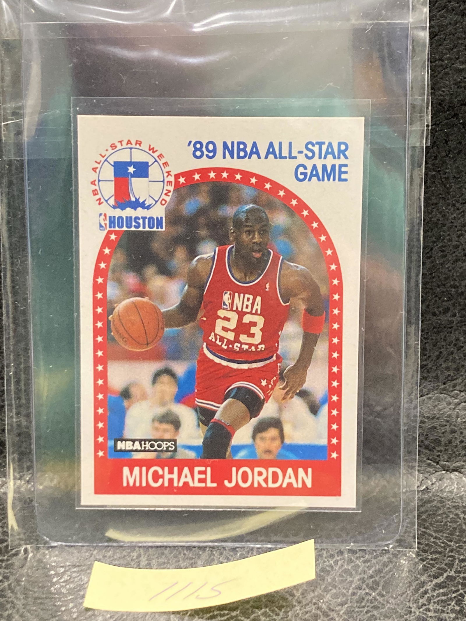 Michael Jordan 1989-90 Nba Hoops All-Star #21 Chicago Bulls Hof (1 of 2)