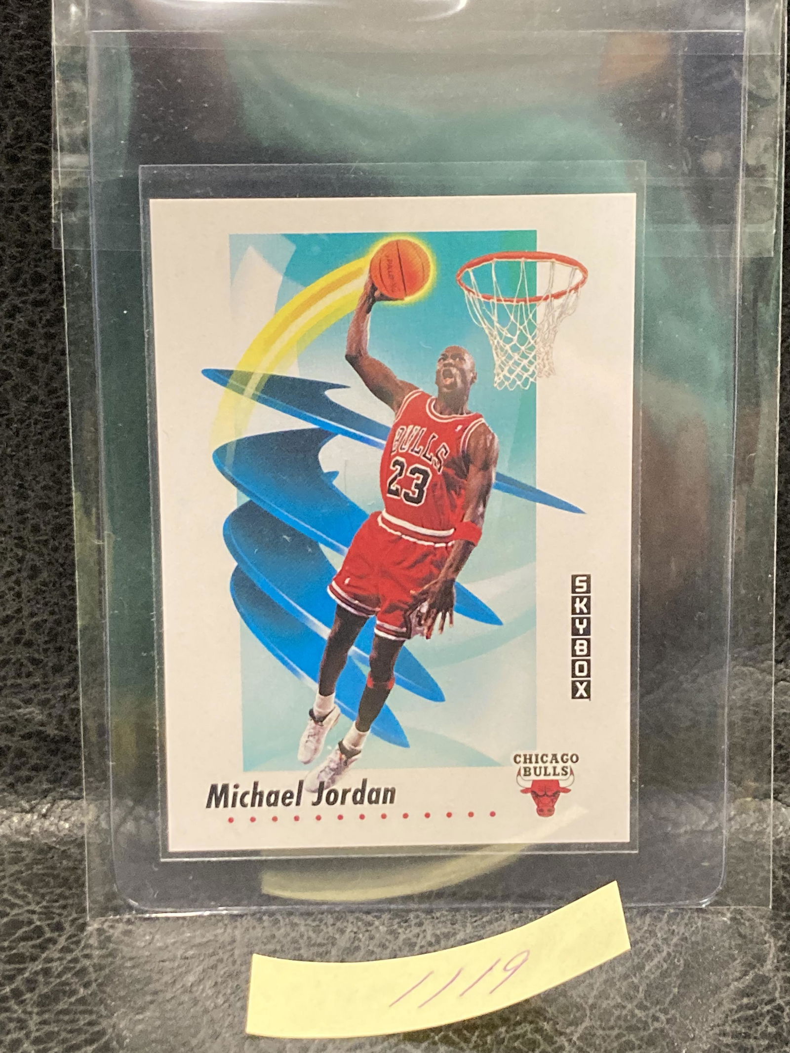 Michael Jordan 1991-92 SkyBox #39 NBA HOF Basketball Card Chicago Bulls (1 of 2)