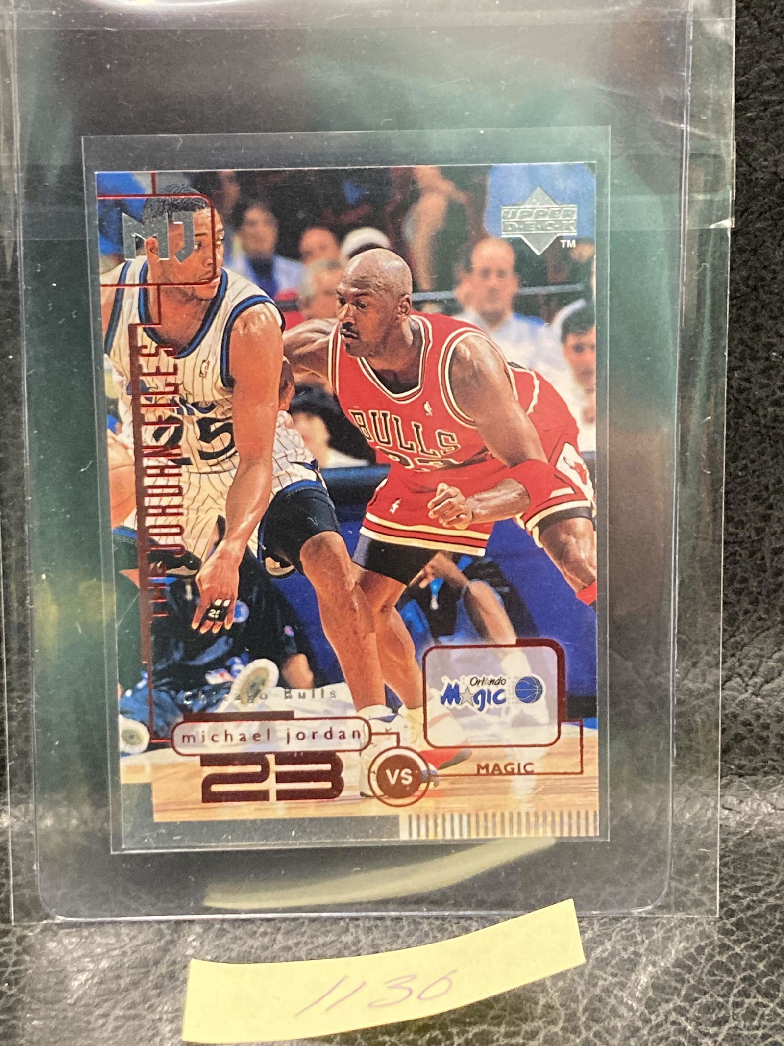 Michael Jordan 1998 Upper Deck The Jordan Files Basketball Card #153 Orlando (1 of 2)