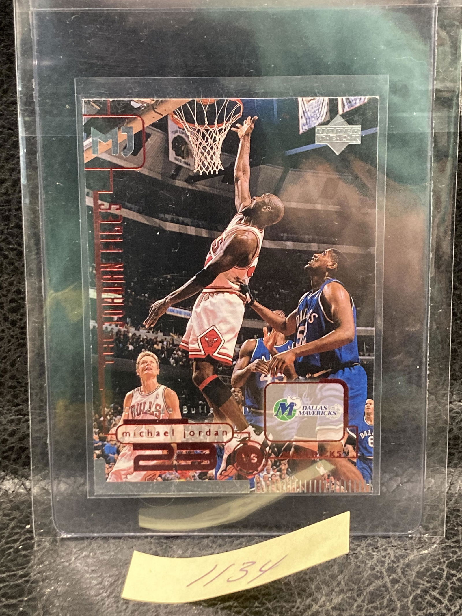 1998-99 Upper Deck The Jordan Files Michael Jordan Card #140 Hof Chicago Bulls (1 of 2)