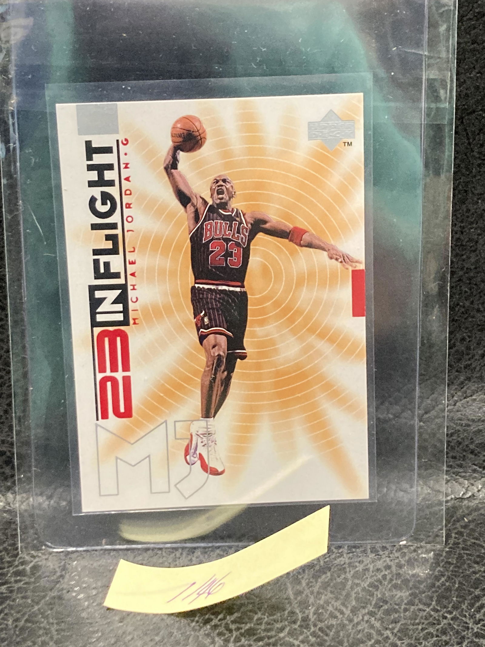 1998-99 Upper Deck Living Legend 23 In Flight Michael Jordan #IF15 HOF (1 of 2)