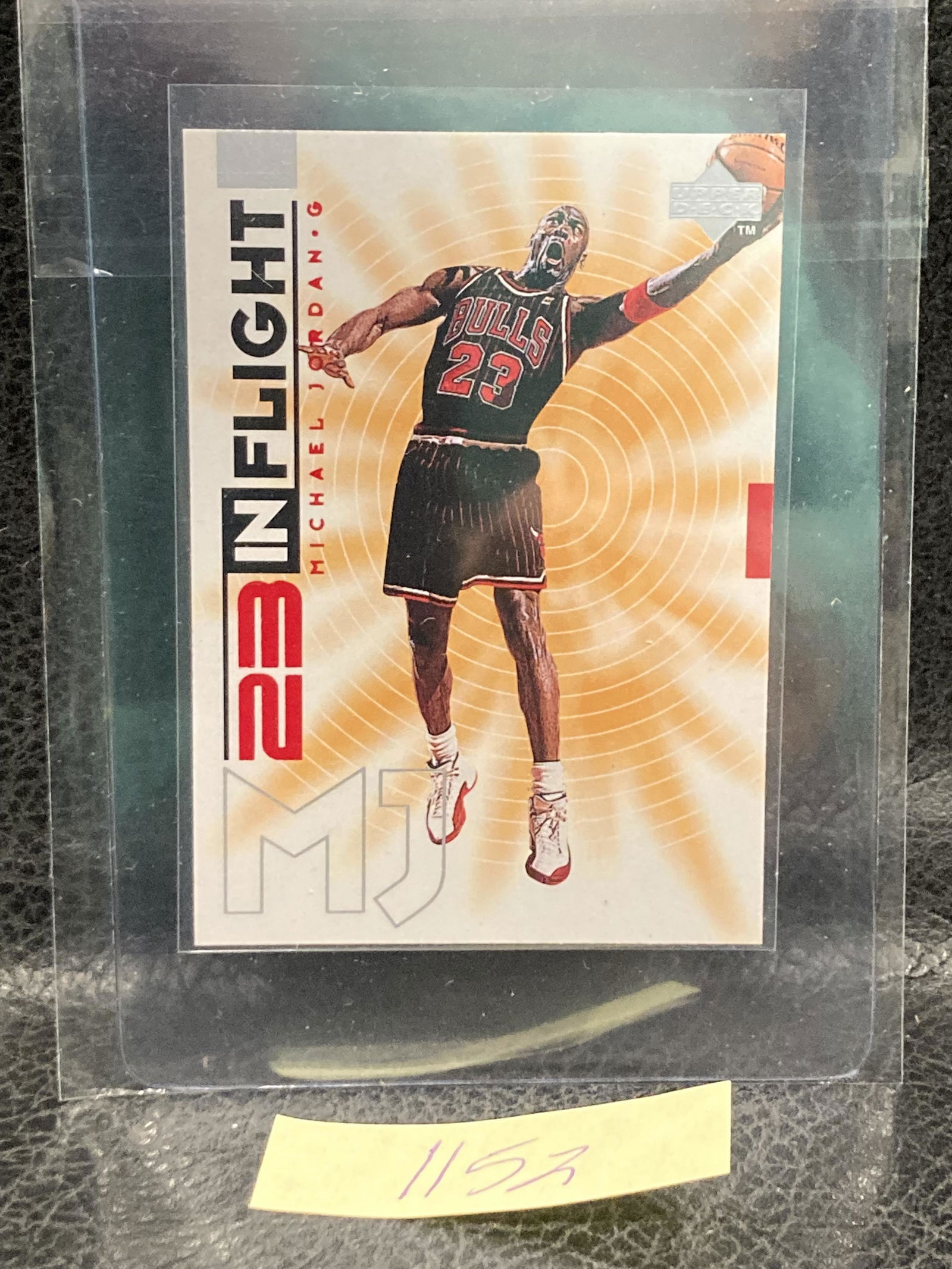 1998-99 Upper Deck Living Legend 23 In Flight Michael Jordan #IF4 HOF (1 of 2)