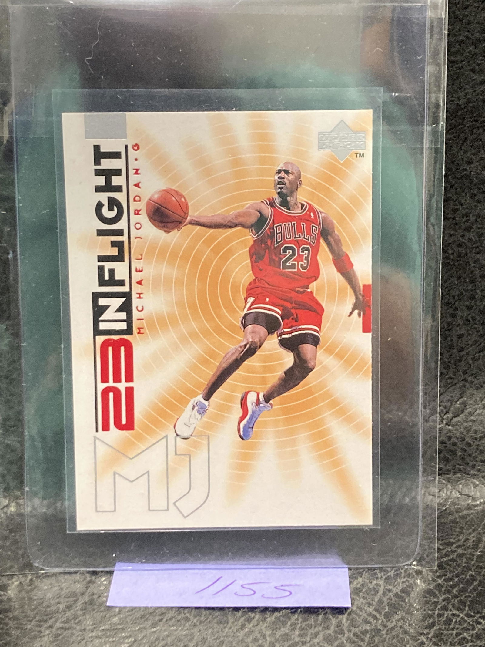 1998-99 Upper Deck Living Legend 23 In Flight Michael Jordan #IF9 HOF (1 of 2)
