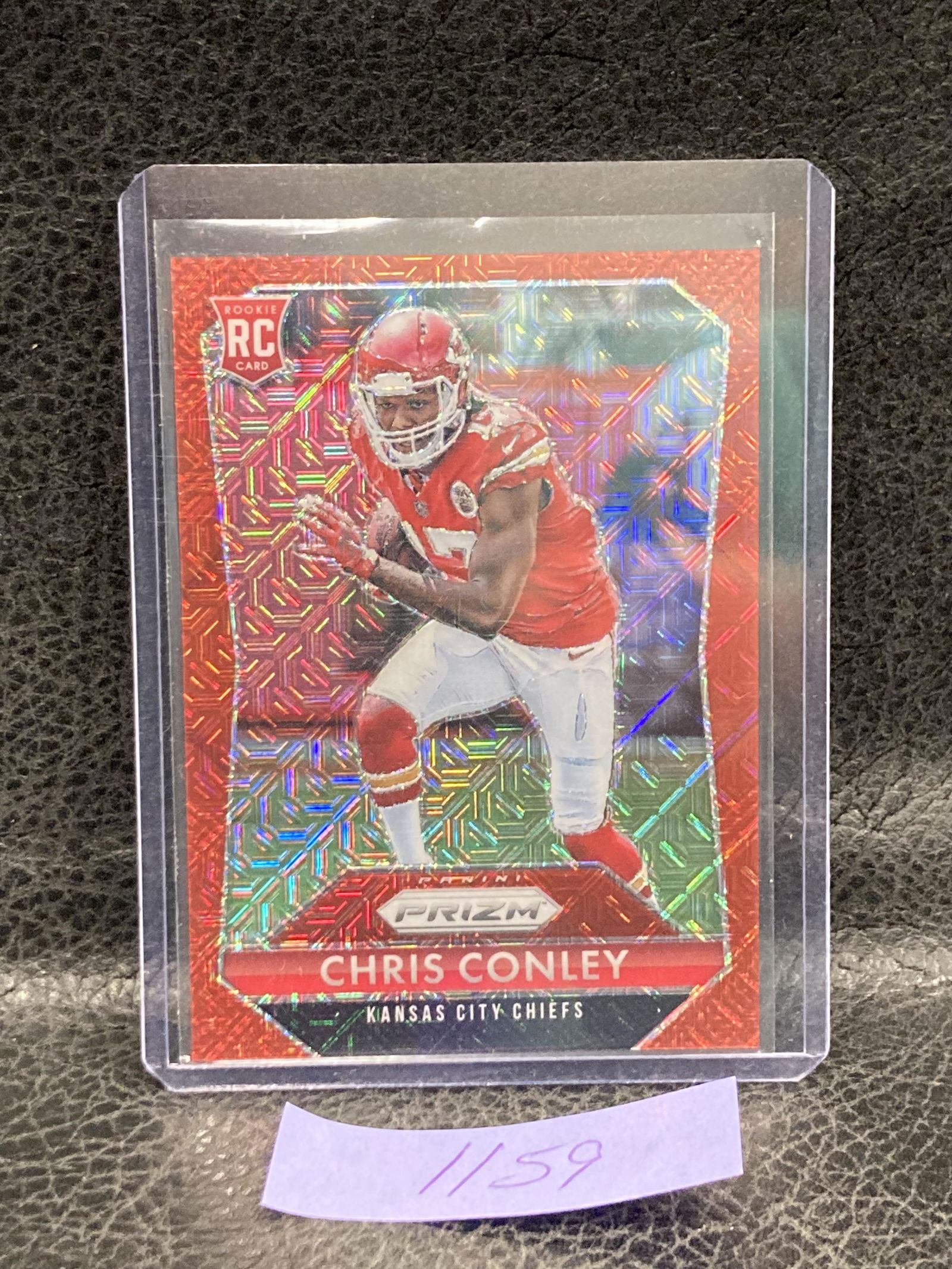 Chris Conley 2015 Panini Prizm Rookies Red Mojo Prizms /99 SSP #216 Rookie (1 of 2)