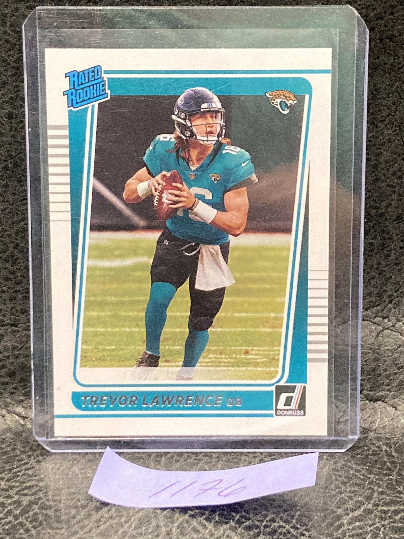 Trevor Lawrence 2021 Donruss Rated Rookie Rc #251 Jags: Trevor Lawrence 2021 Donruss Rated Rookie Rc #251 Jags