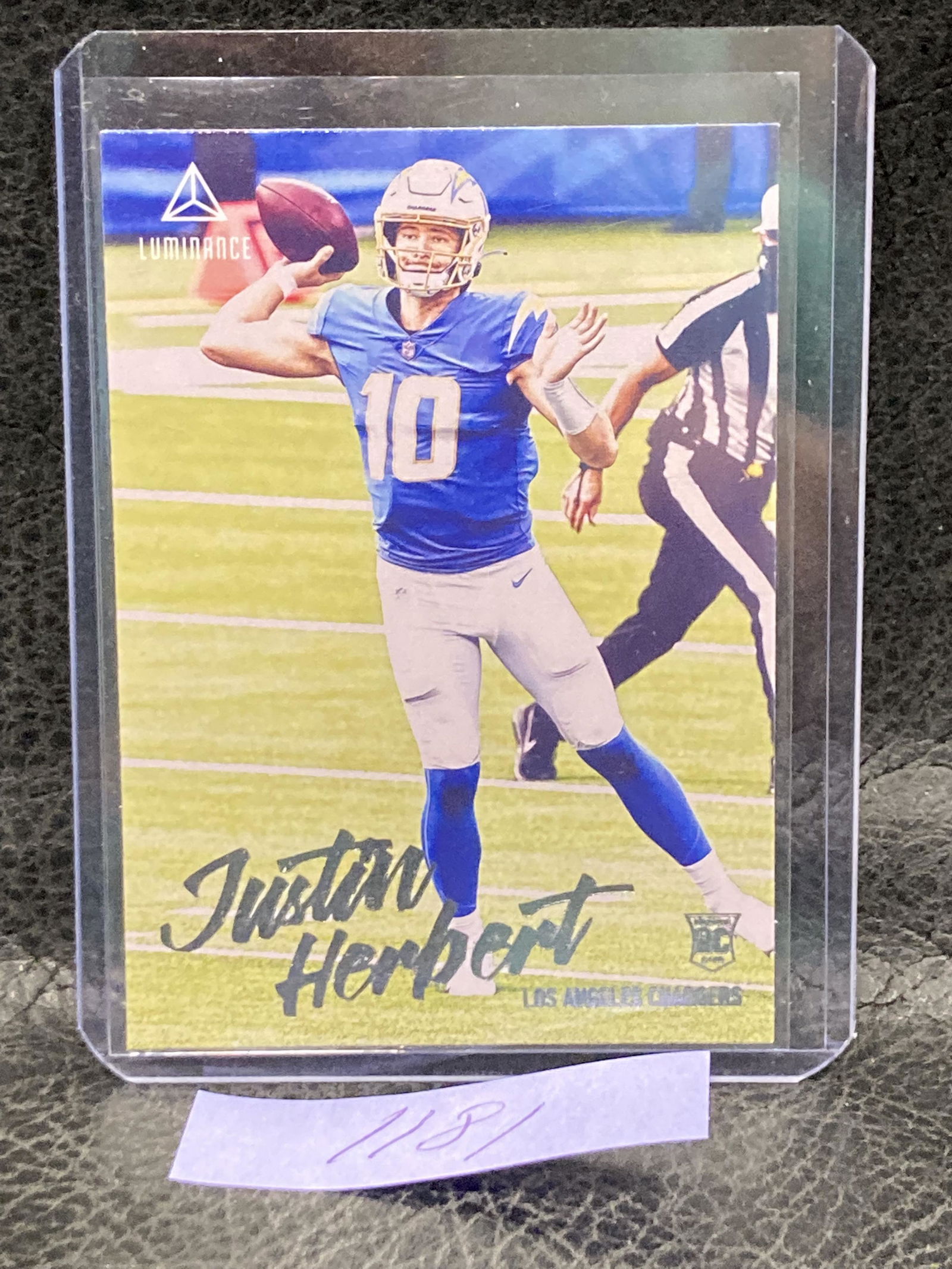 Justin Herbert 2020 Panini Chronicles Luminance  Rc #203 (1 of 2)
