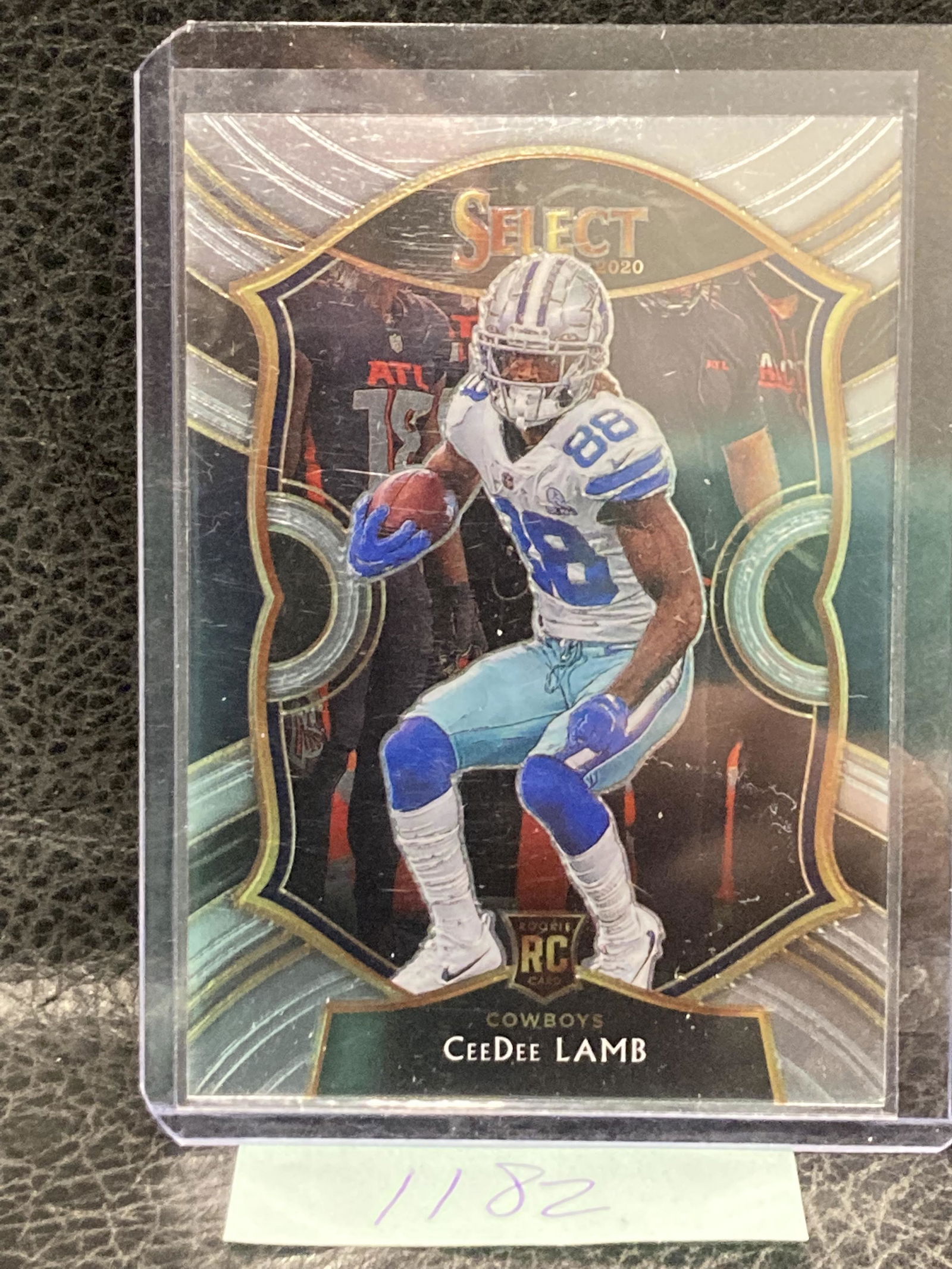 CeeDee Lamb 2020 Select Football RC Concourse Silver Prizm Cowboys (1 of 2)