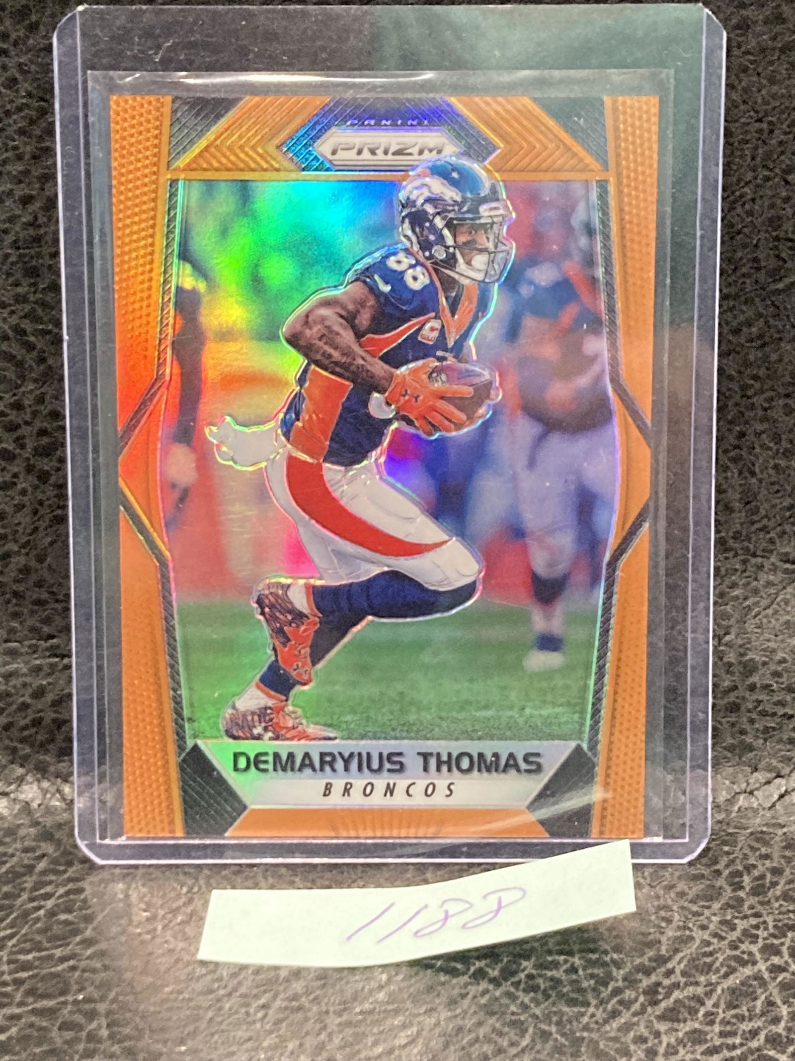 Demaryius Thomas 2017 Panini Prizm Orange #115 Serial #/275 Broncos (1 of 2)