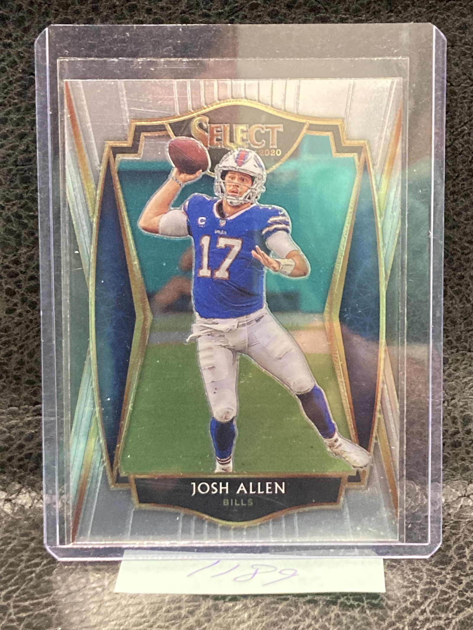 Josh Allen 2020 Select Premier Level Prizm Buffalo Bills #121 (1 of 2)