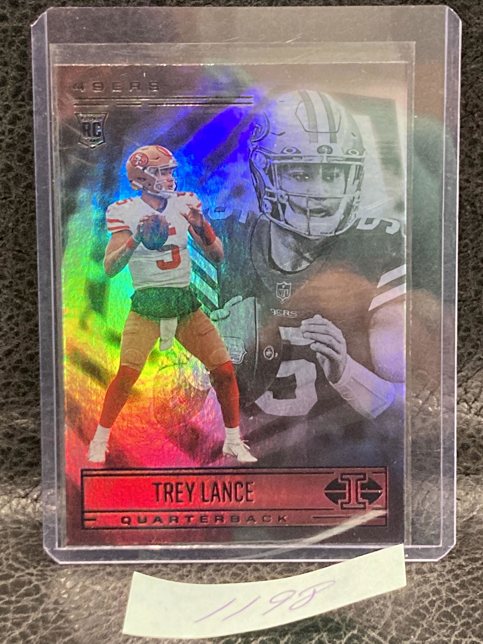 Trey Lance 2021 Panini Illusions Rookie San Francisco 49ers Rc (1 of 2)